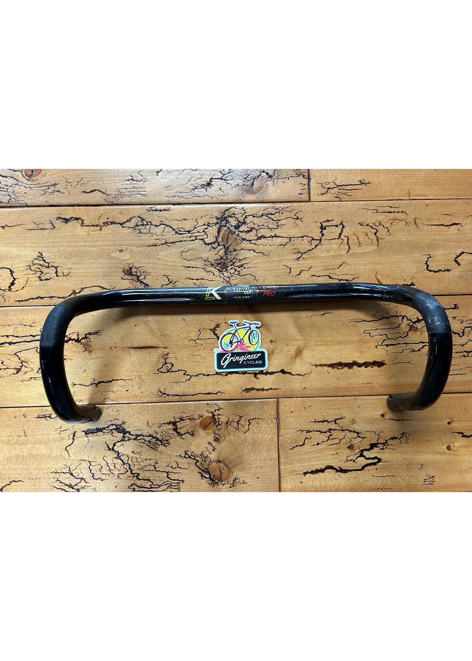 Kestrel EMS Pro 42cm Carbon Drop Bar Handlebar Gringineer Cycles