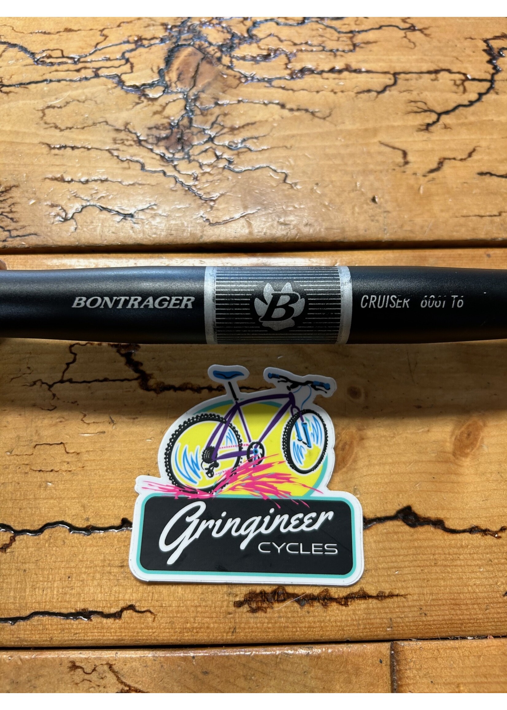 Bontrager Bontrager Cruiser 6061 T6 580mm 5 Degree Sweep 25.4mm Handlebar