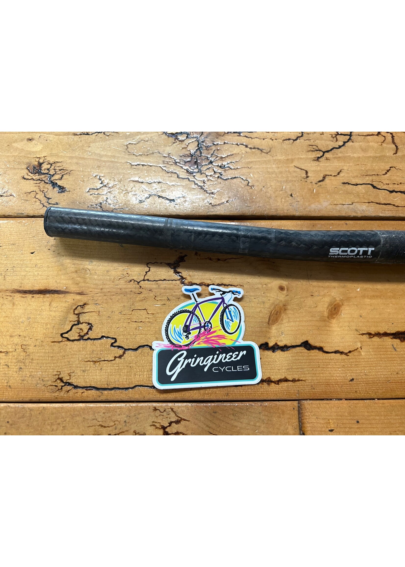 Scott Scott Thermoplastic LF-X 530mm 25.4mm Carbon Handlebar