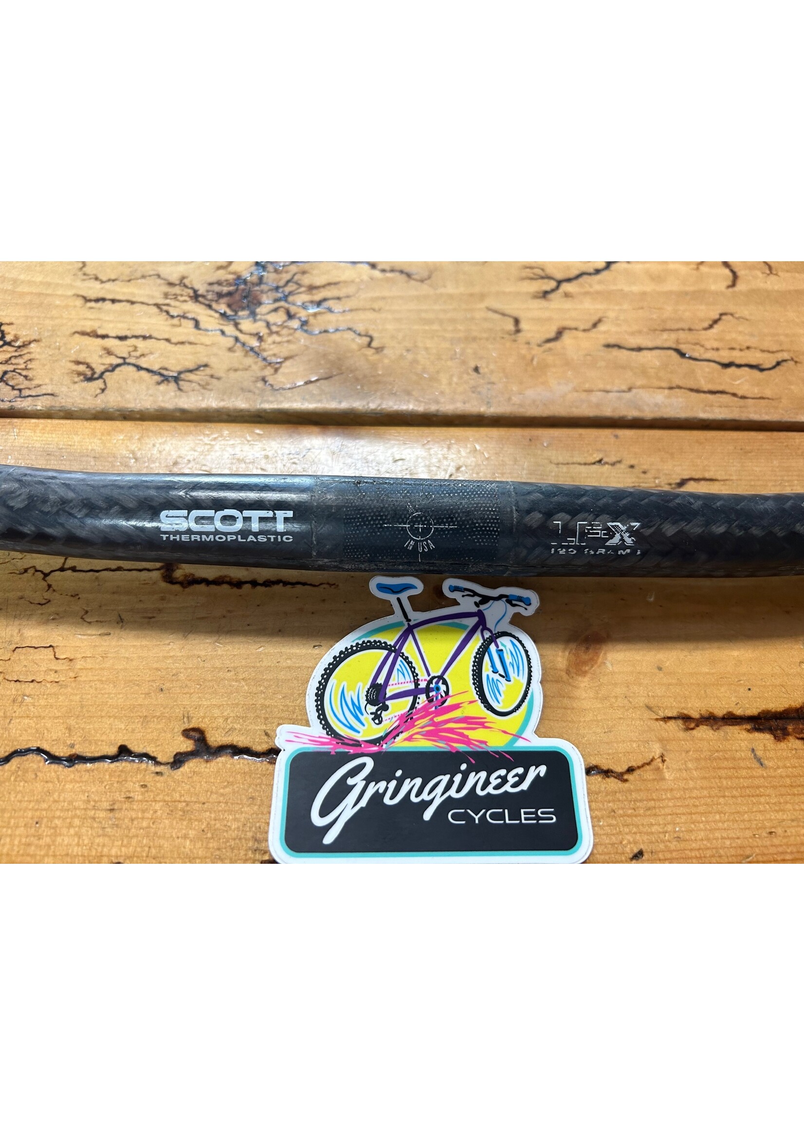 Scott Scott Thermoplastic LF-X 530mm 25.4mm Carbon Handlebar