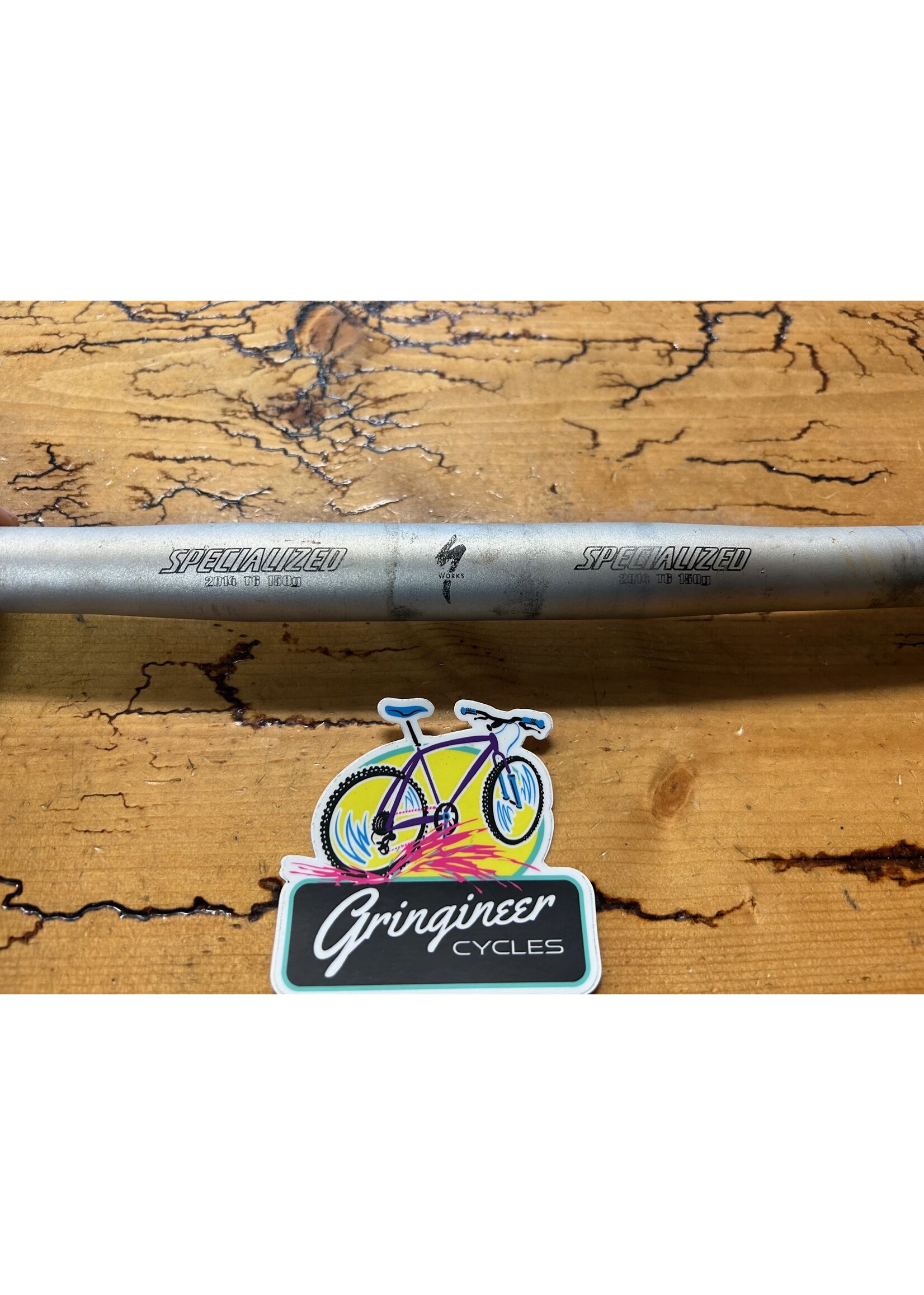 Specialized Specialized S Works 585mm 25.4mm Silver handlebar