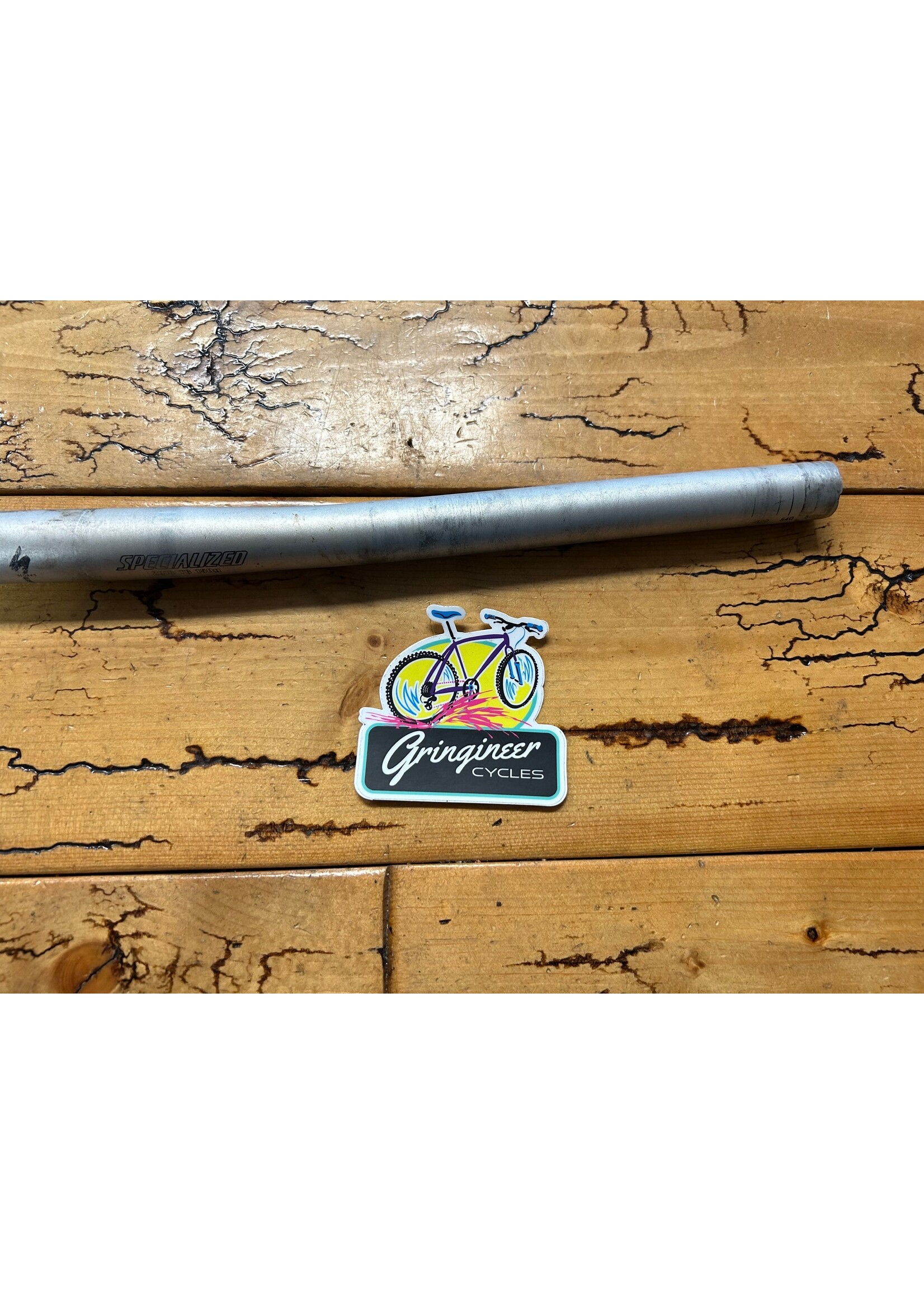 Specialized Specialized S Works 585mm 25.4mm Silver handlebar