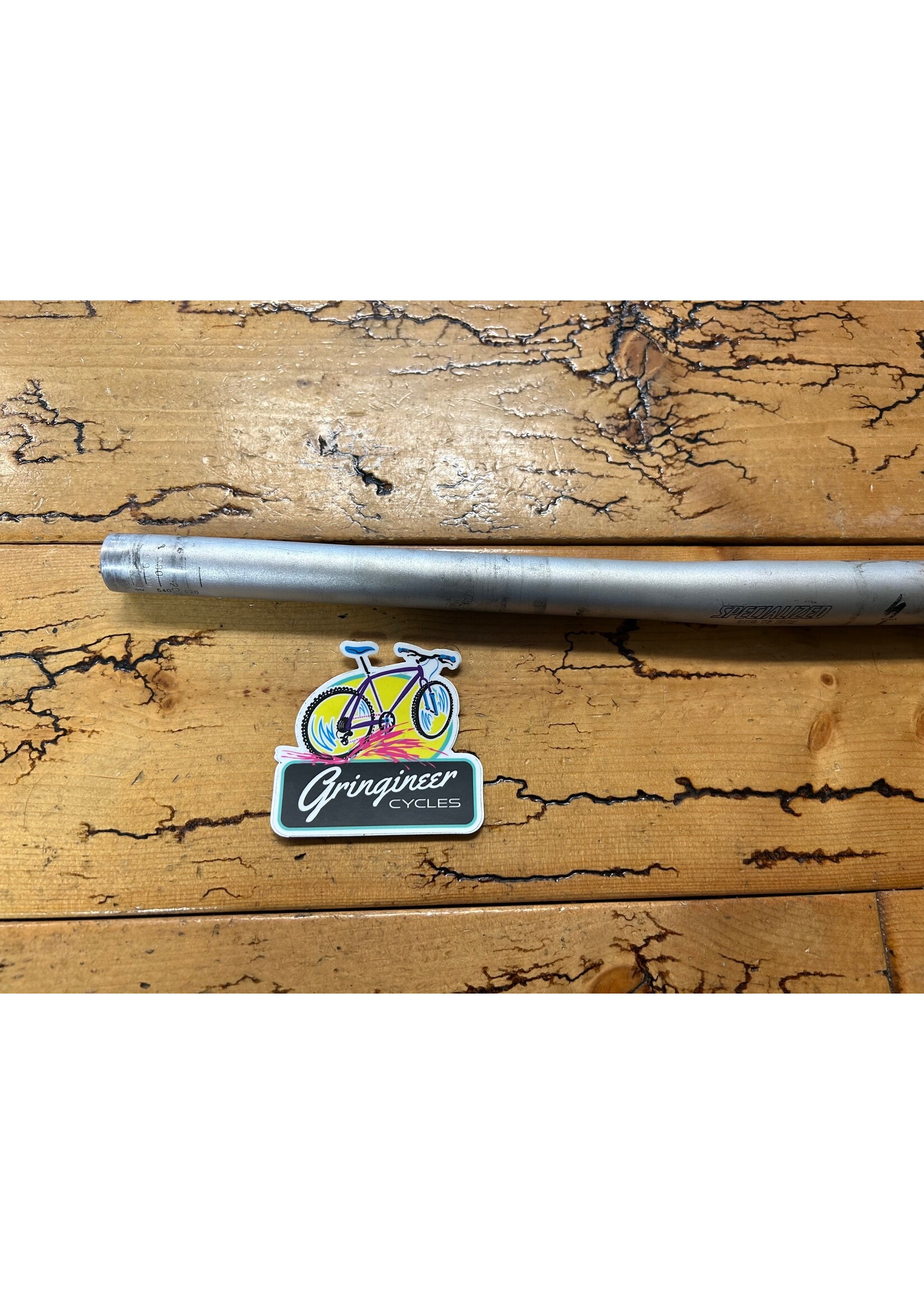 Specialized Specialized S Works 585mm 25.4mm Silver handlebar