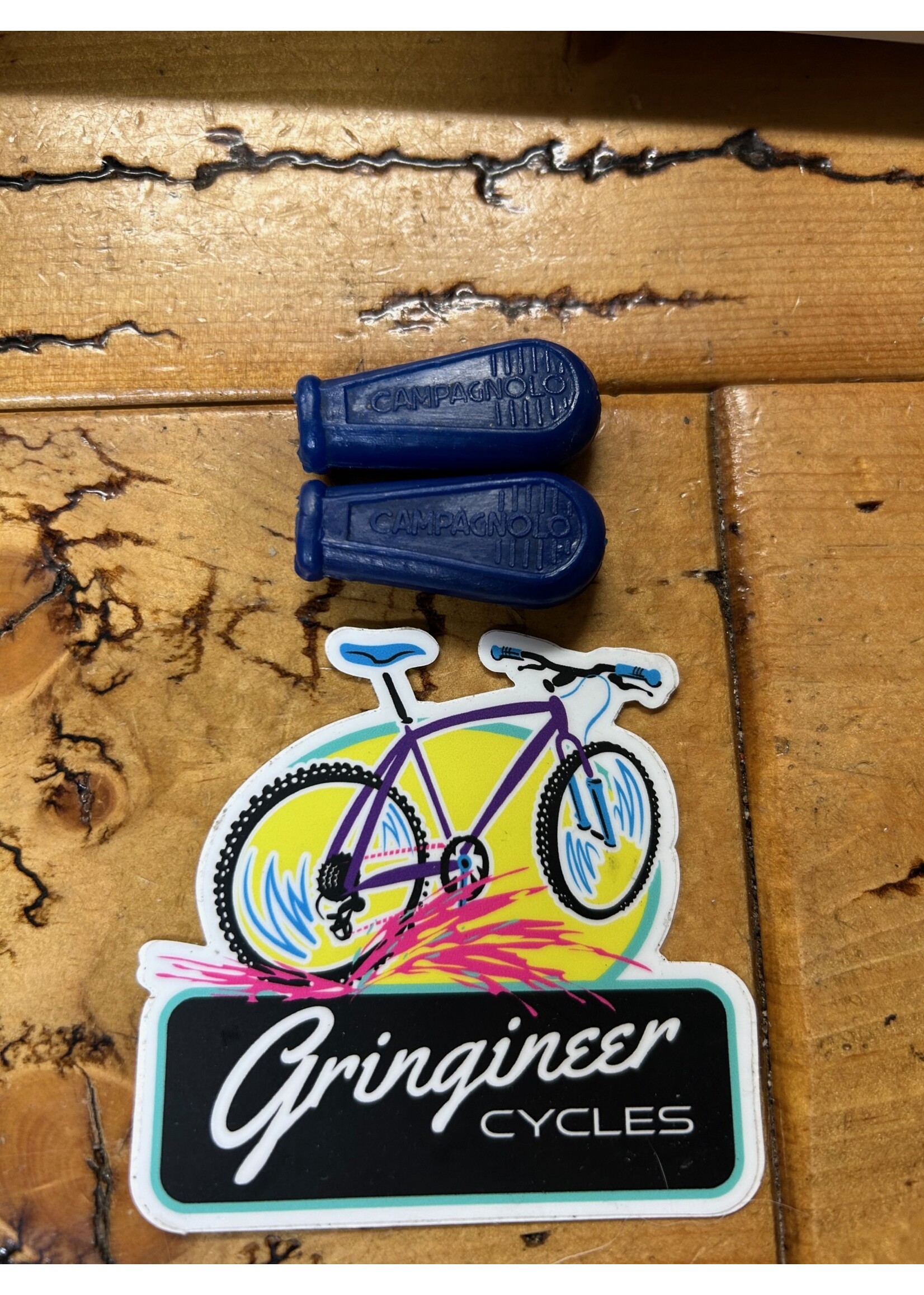 Campagnolo Campagnolo Bar End Shifter Covers Boots Blue