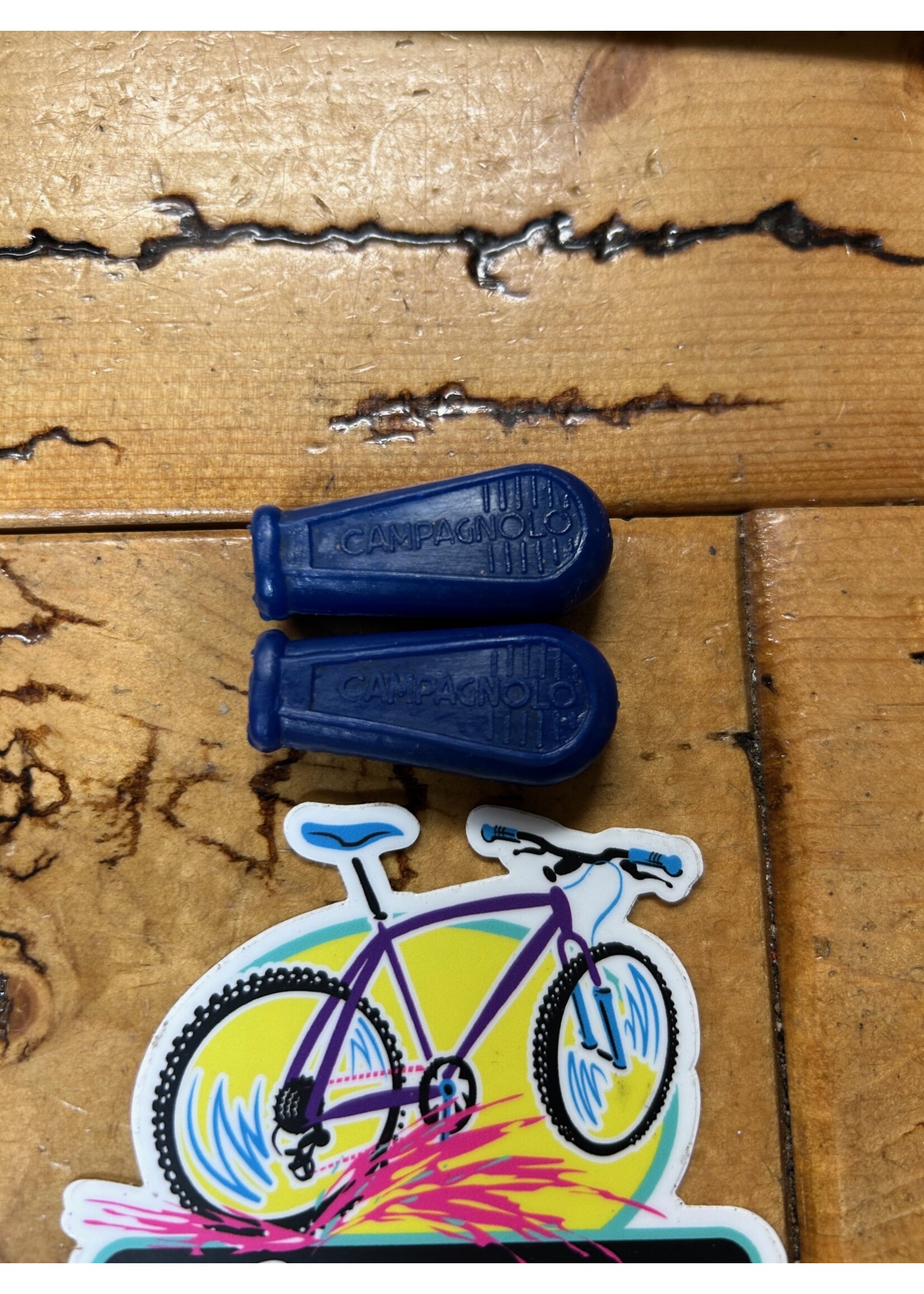 Campagnolo Campagnolo Bar End Shifter Covers Boots Blue