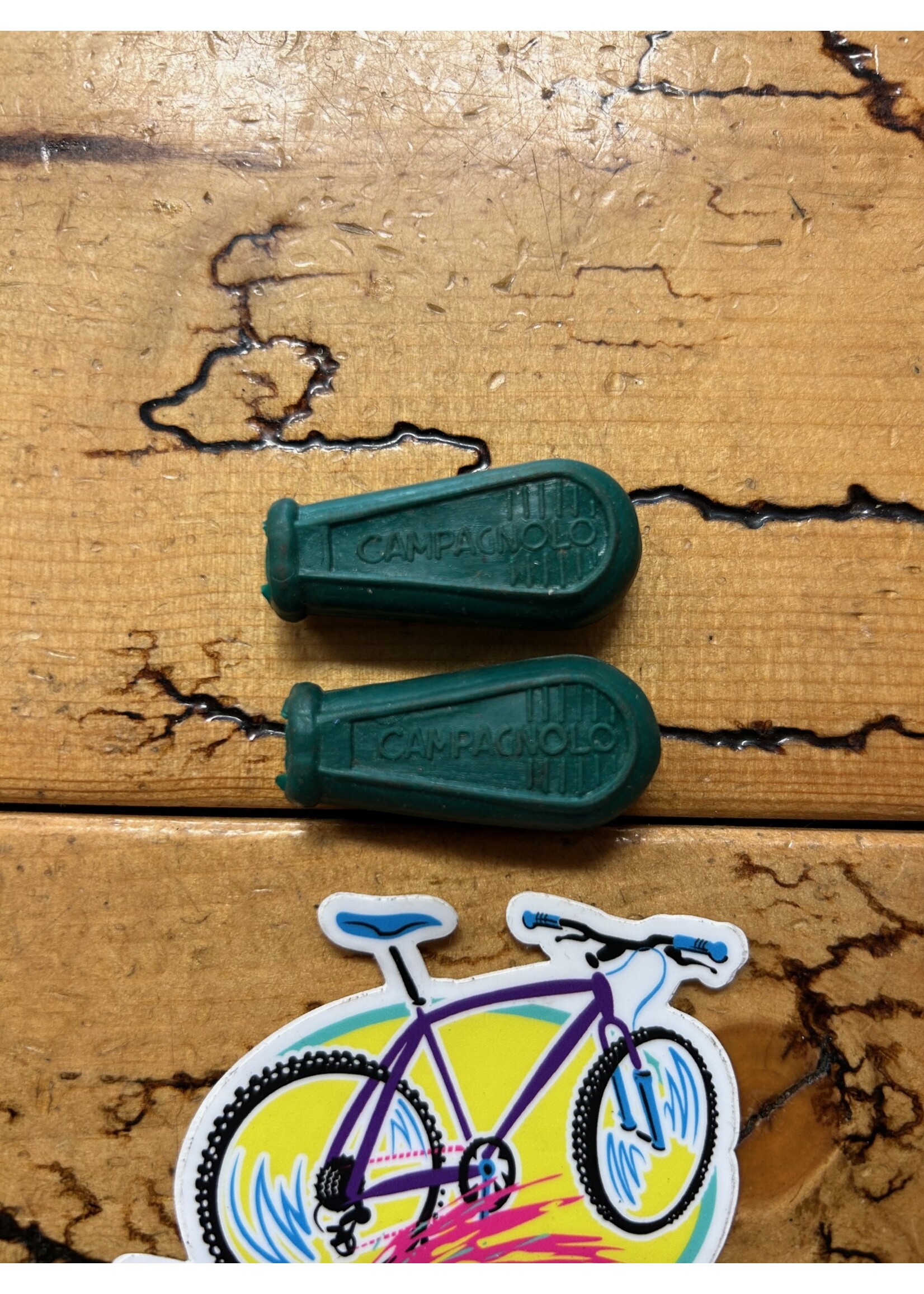 Campagnolo Campagnolo Bar End Shifter Covers Boots Green