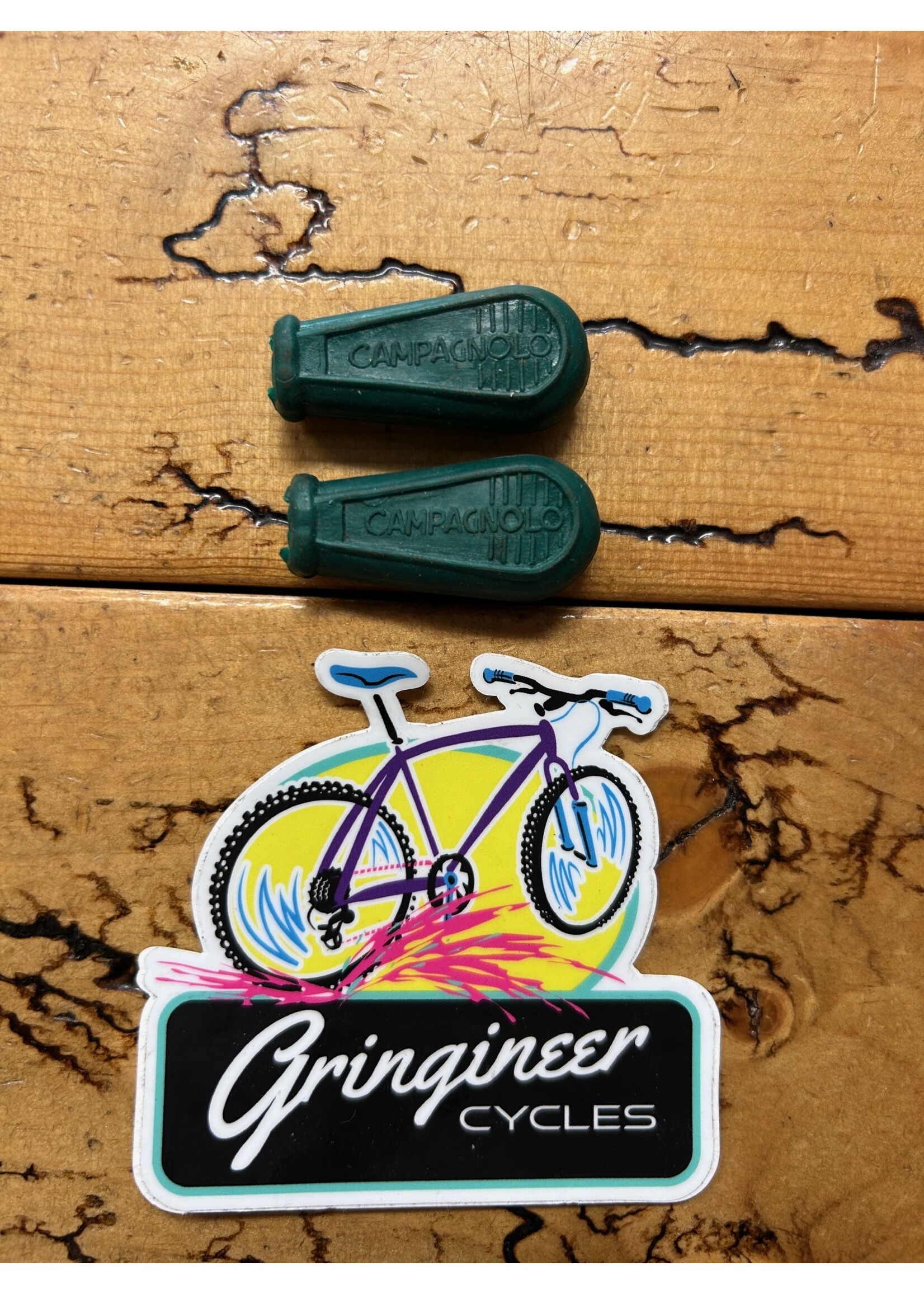 Campagnolo Campagnolo Bar End Shifter Covers Boots Green