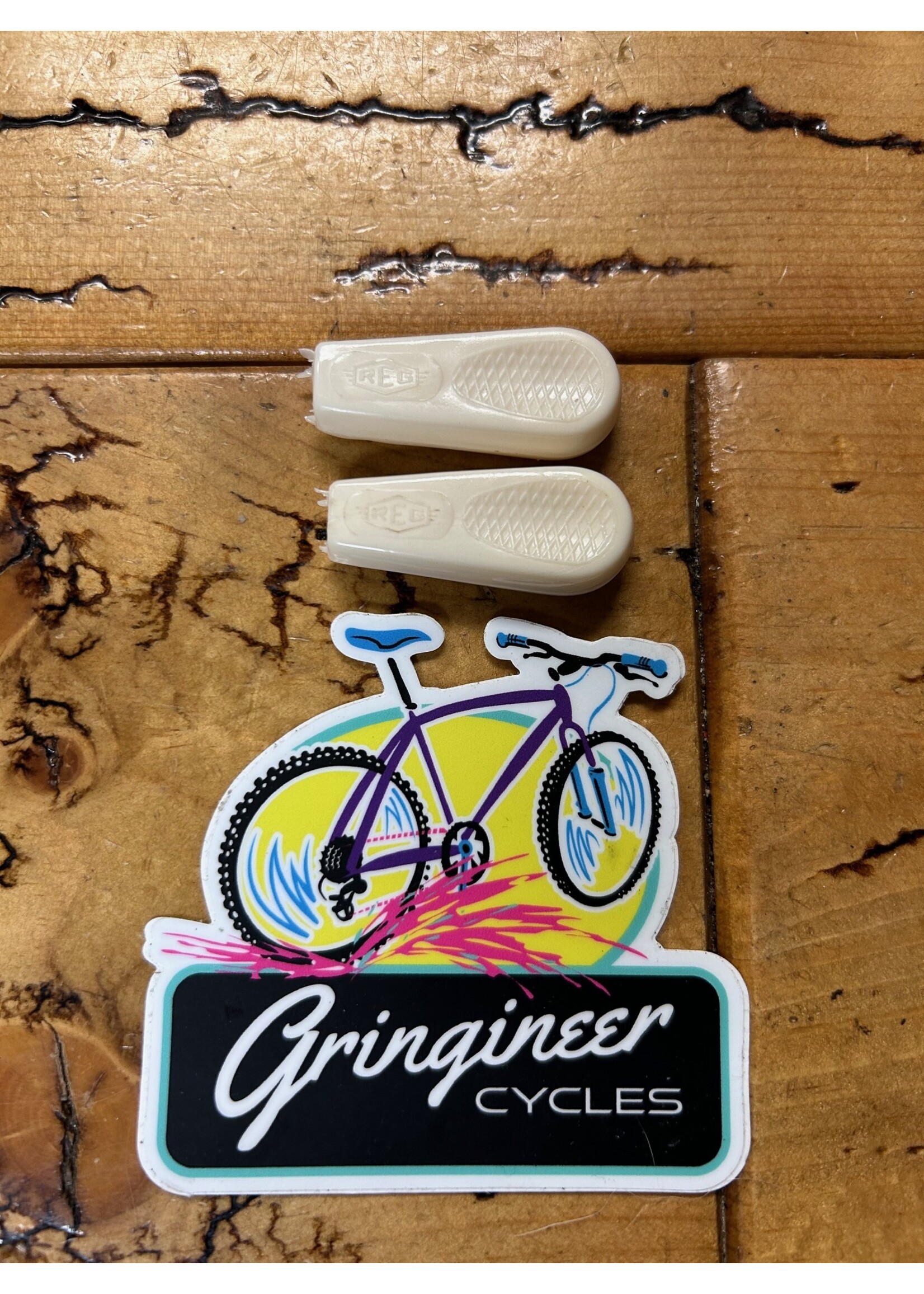 REG REG Shifter Boots Covers White