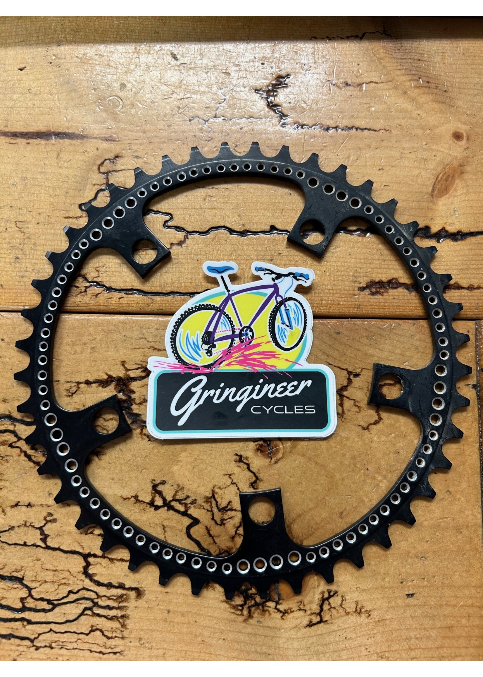 Zeus Zeus 44 Tooth 5 Bolt 119 BCD Drillium Chainring