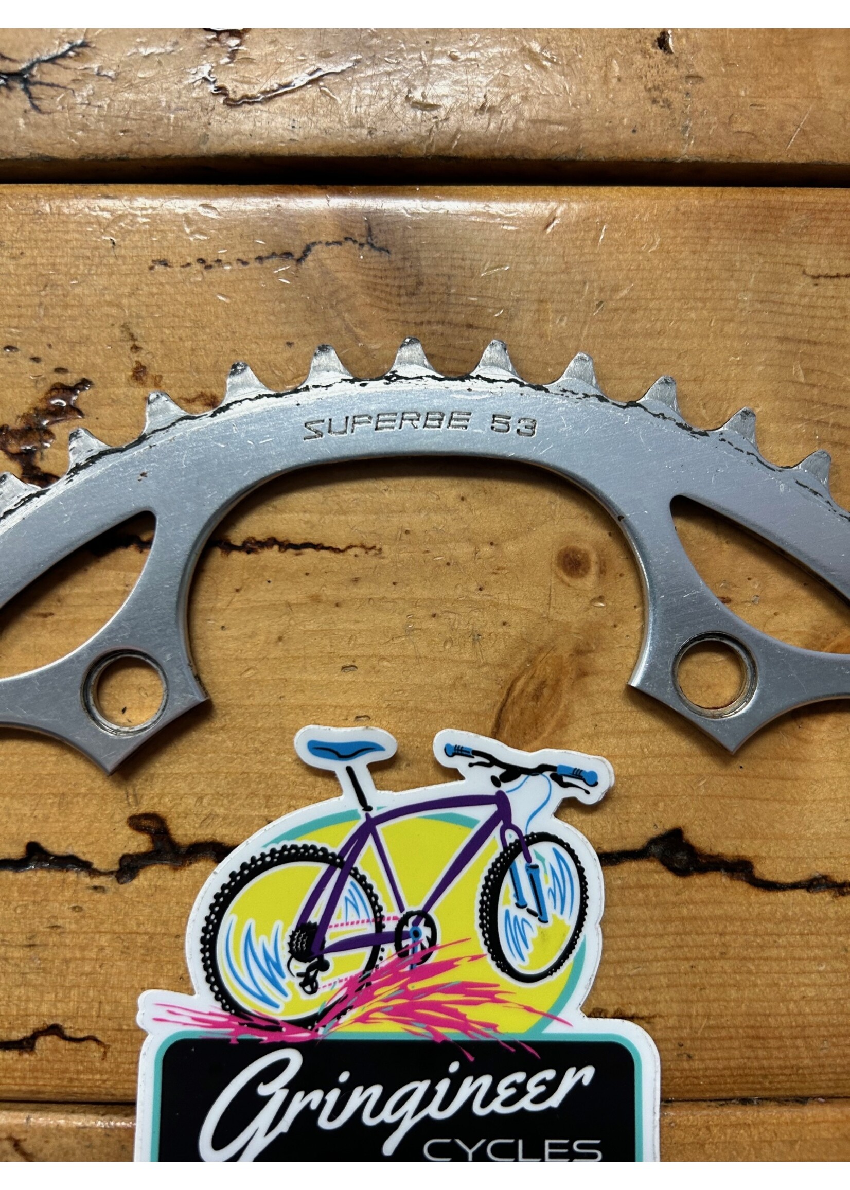 Suntour Suntour Superbe 53 Tooth 144 BCD Chainring