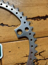 Sugino 50 Tooth 144 BCD Drillium Chainring - Gringineer Cycles