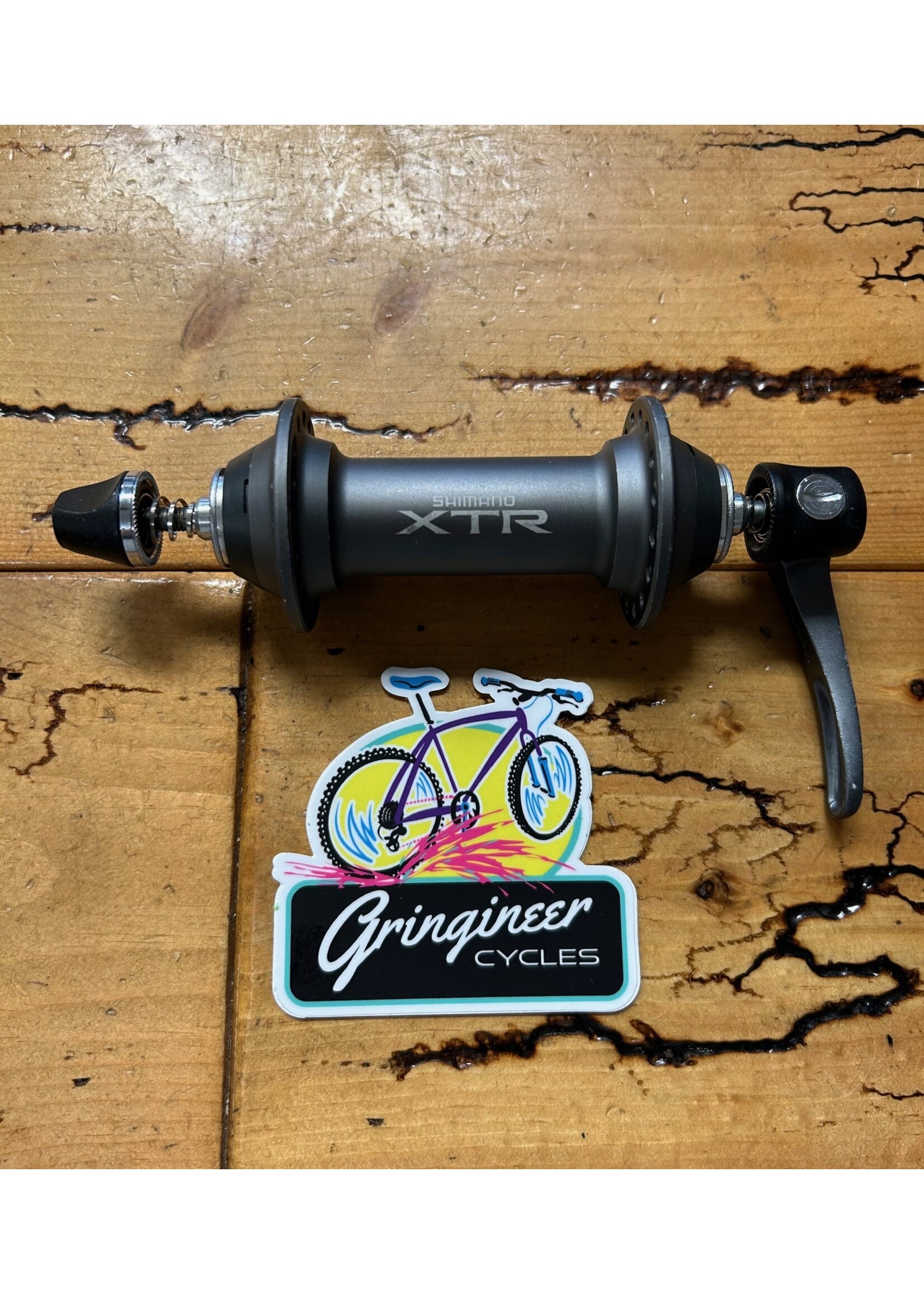 【2024年製 新品】 XTR Shimano HB-M950 Skewer XTR With Hub Front Hole 32 ハブ