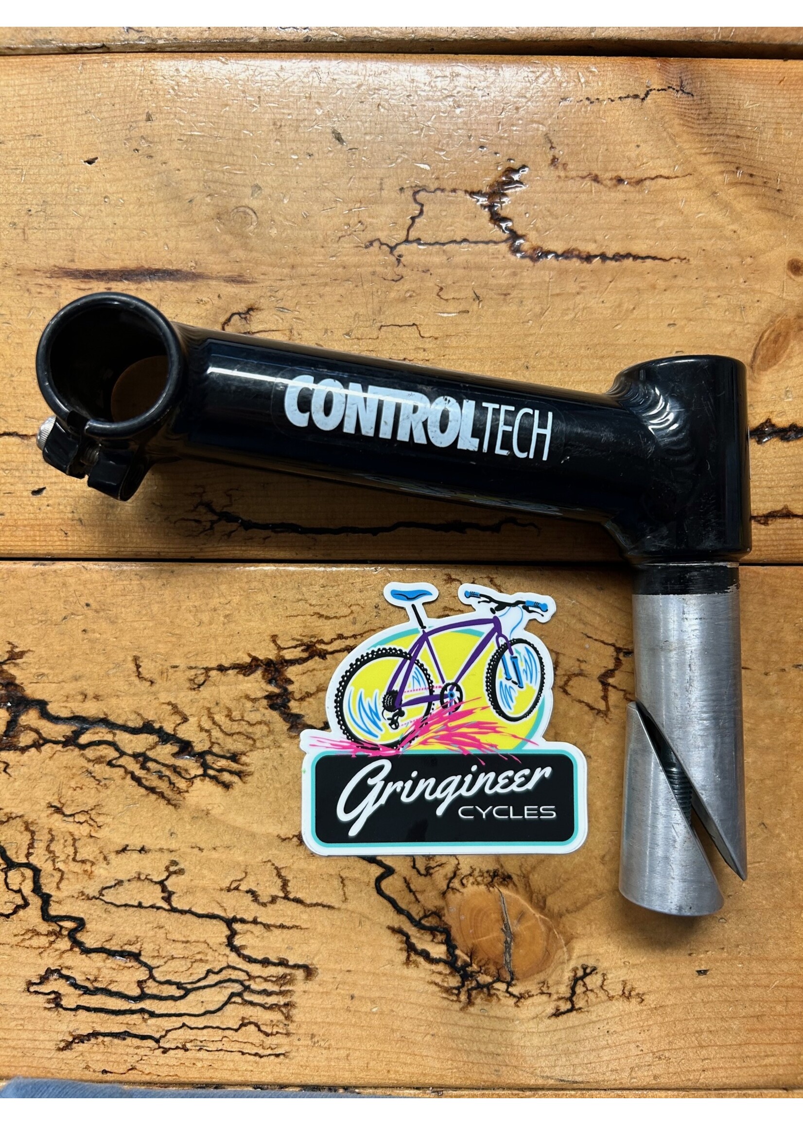 Control Tech Control Tech 135mm Black 1 1/8 Inch 25.4mm Quill Stem
