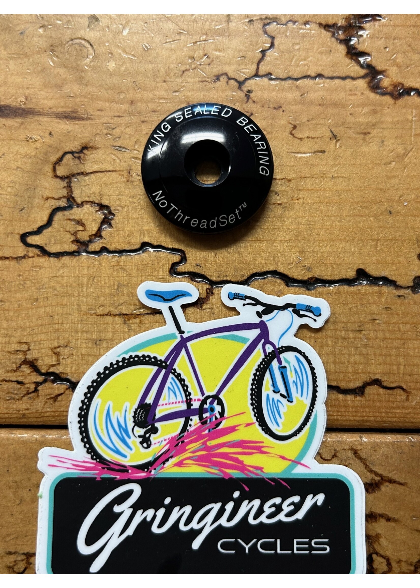 Chris King Chris King Black 1 Inch Top Cap