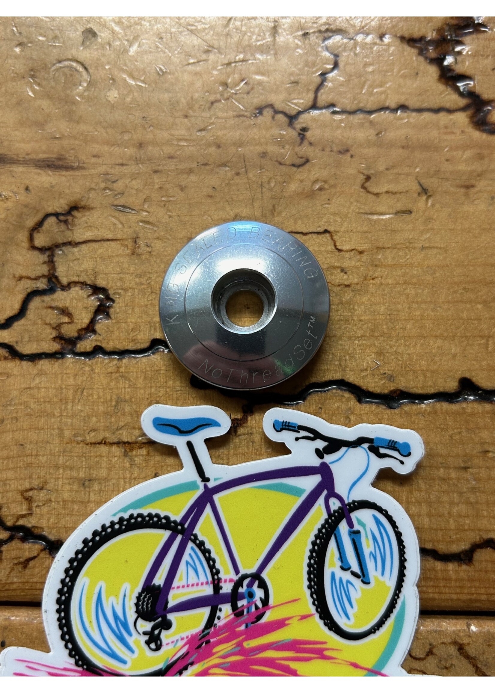 Chris King Chris King Silver 1 Inch Top Cap