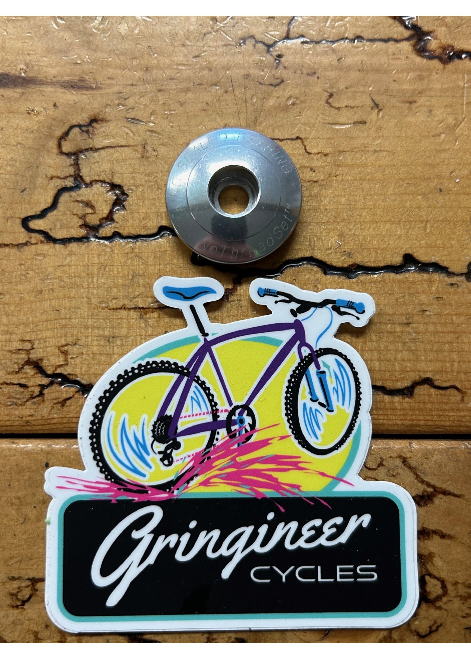 Chris King Chris King Silver 1 Inch Top Cap