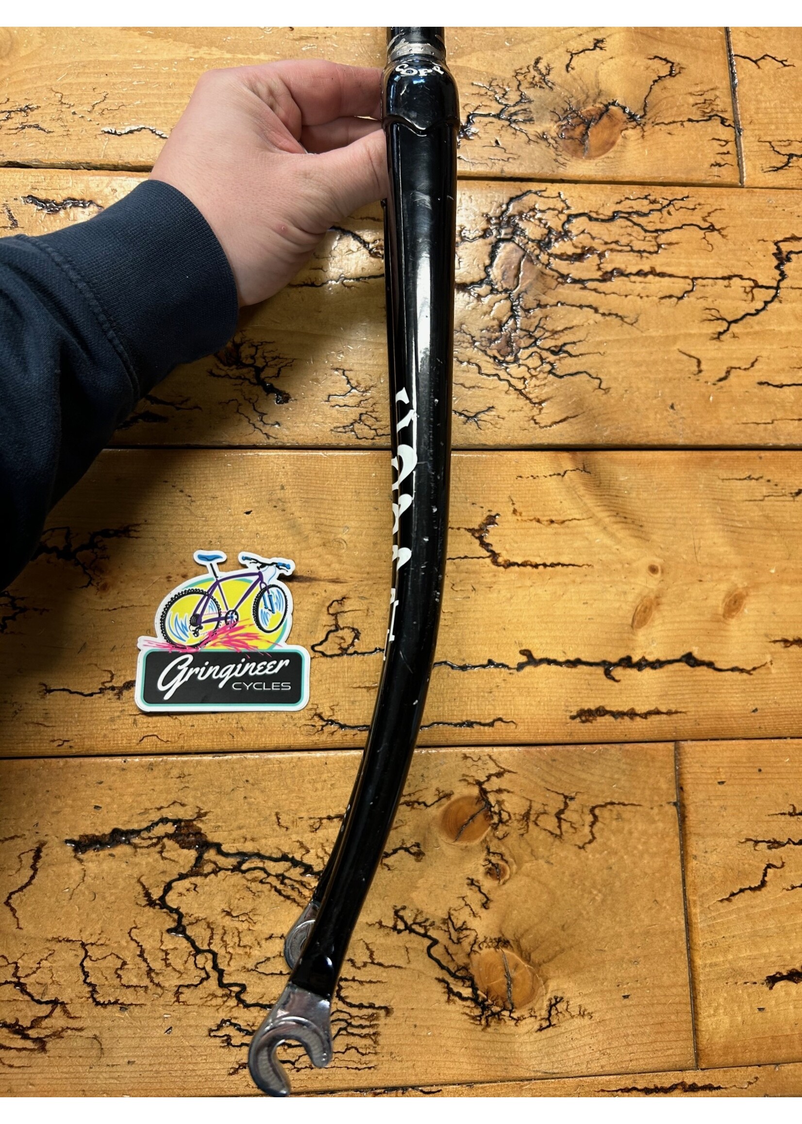 Coppi Fausto Coppi 700c Black 1 Inch Threaded Fork