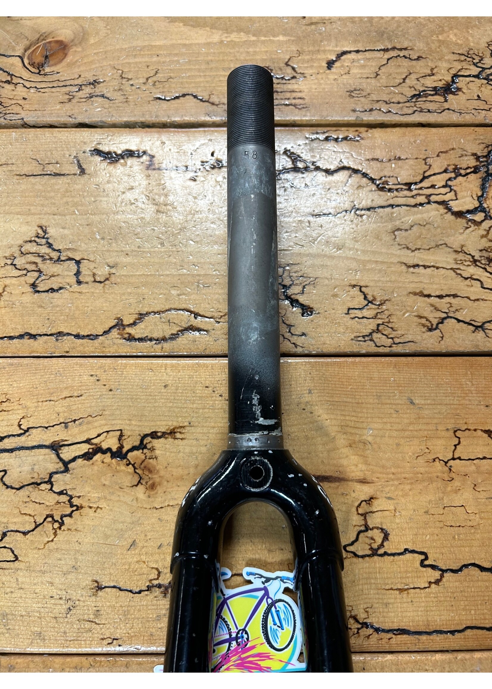 Coppi Fausto Coppi 700c Black 1 Inch Threaded Fork