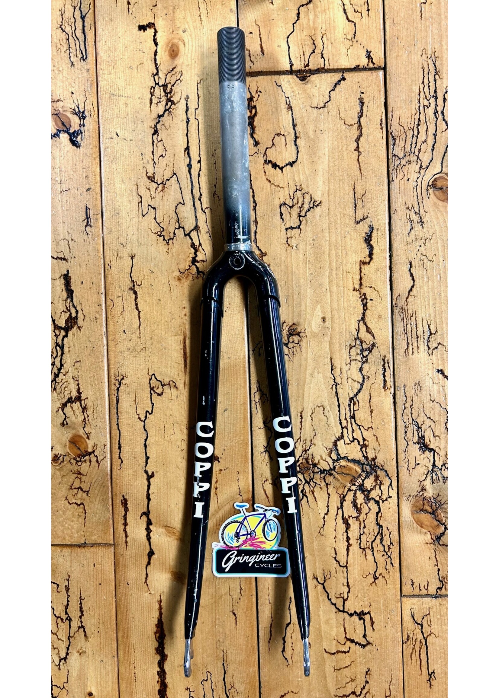 Coppi Fausto Coppi 700c Black 1 Inch Threaded Fork