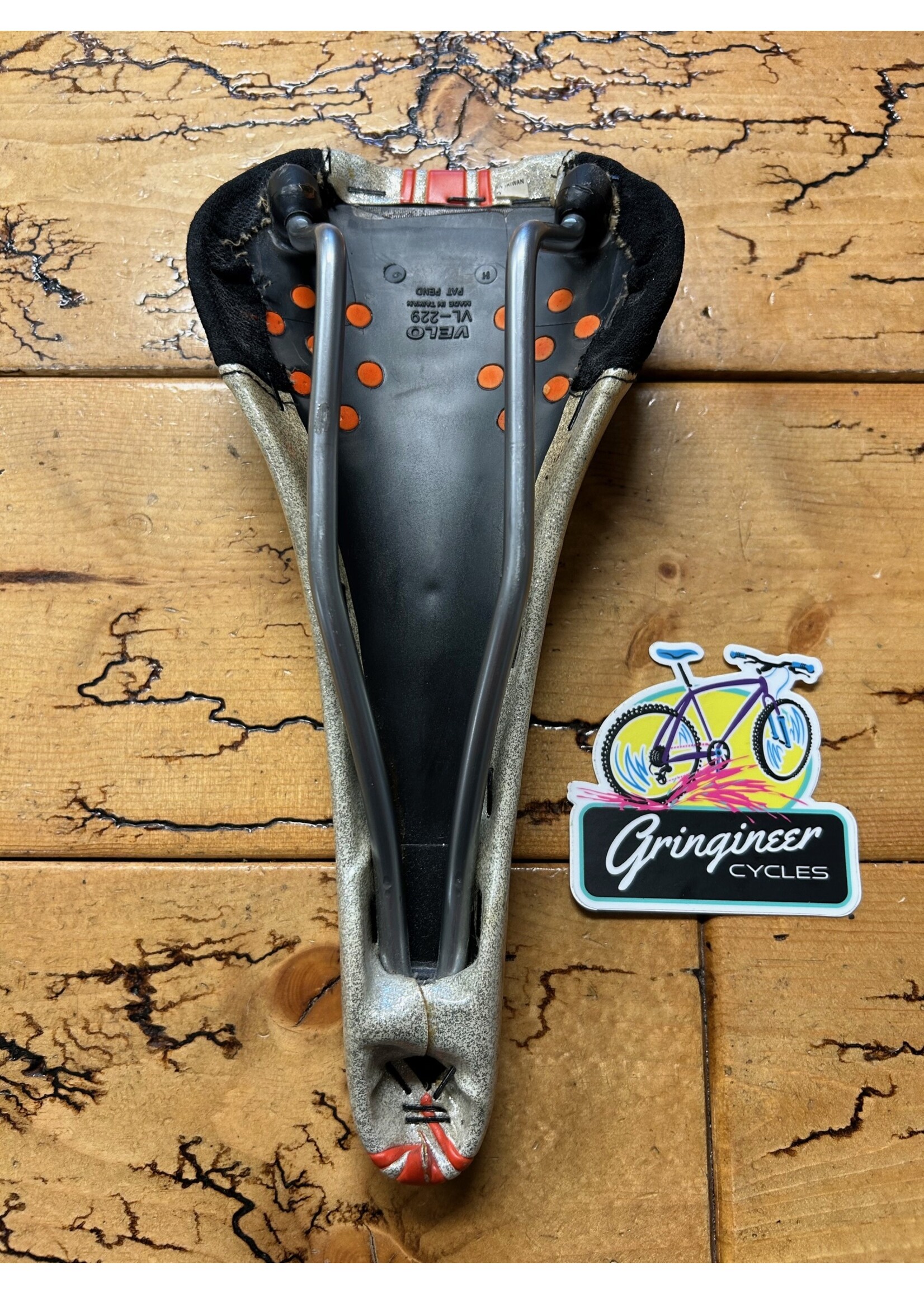 Schwinn Schwinn Stinger Orange Gold Velo VL-229 Saddle