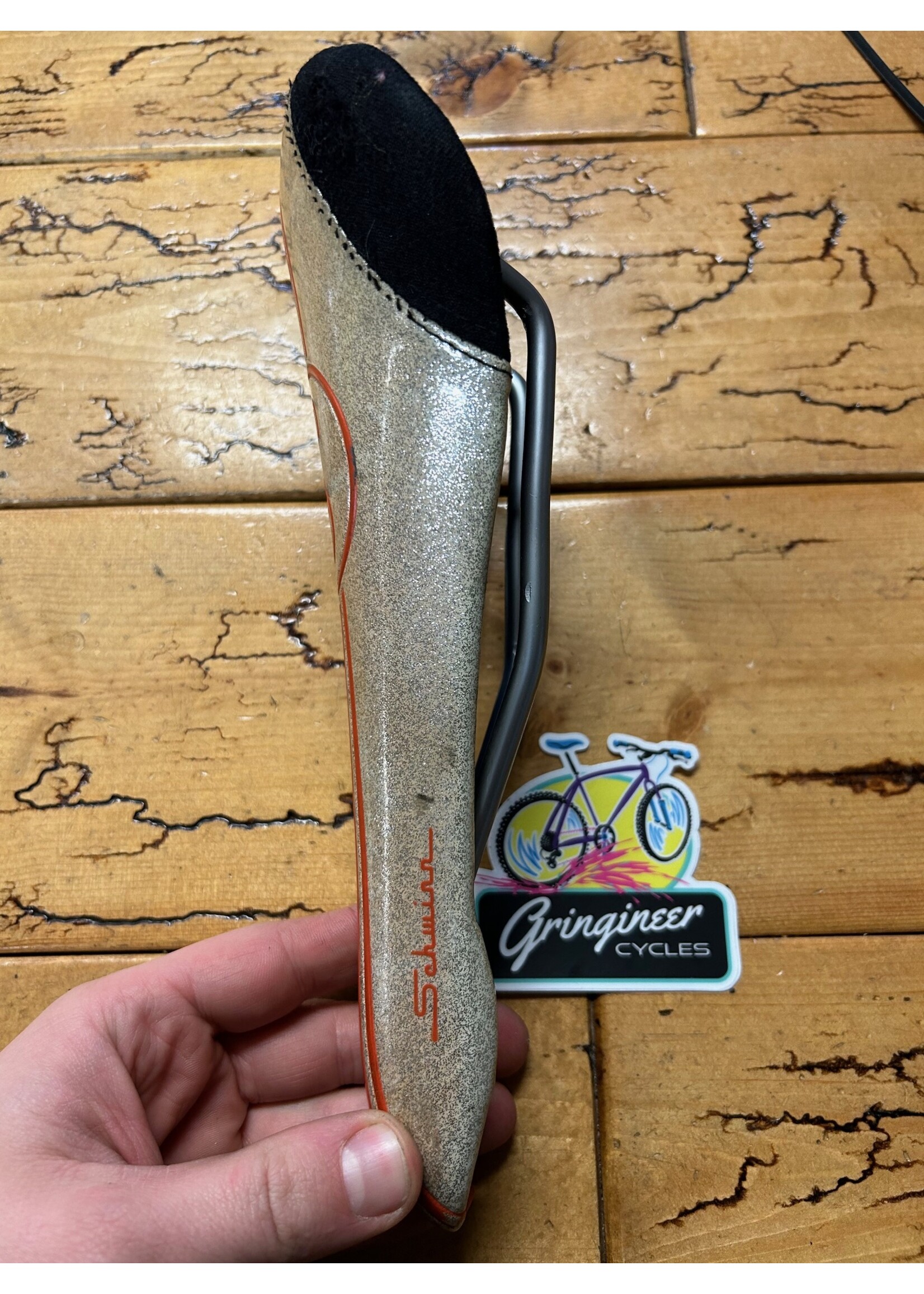 Schwinn Schwinn Stinger Orange Gold Velo VL-229 Saddle