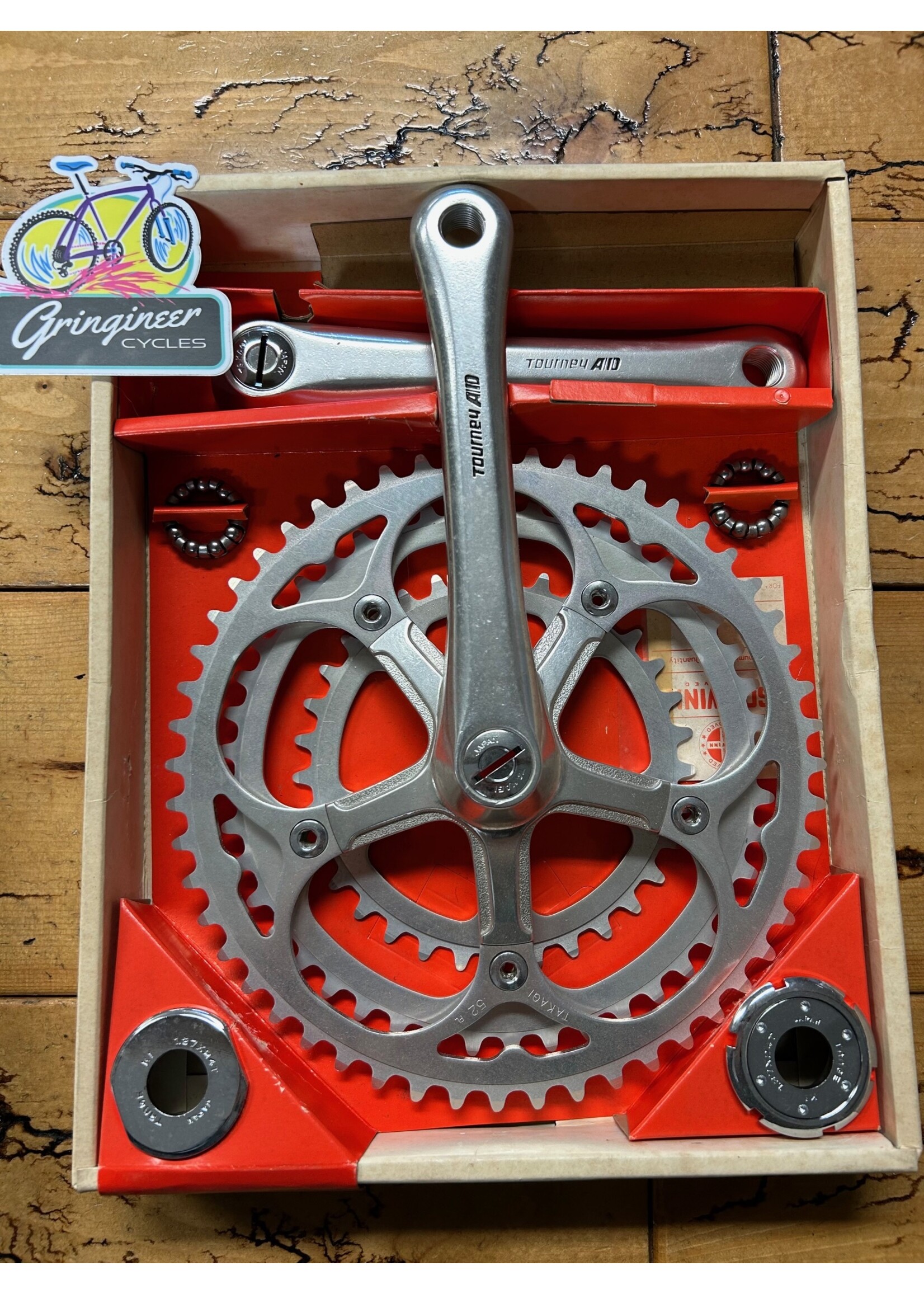 Takagi Takagi Tourney AD 52/45/33 170mm Crankset NOS