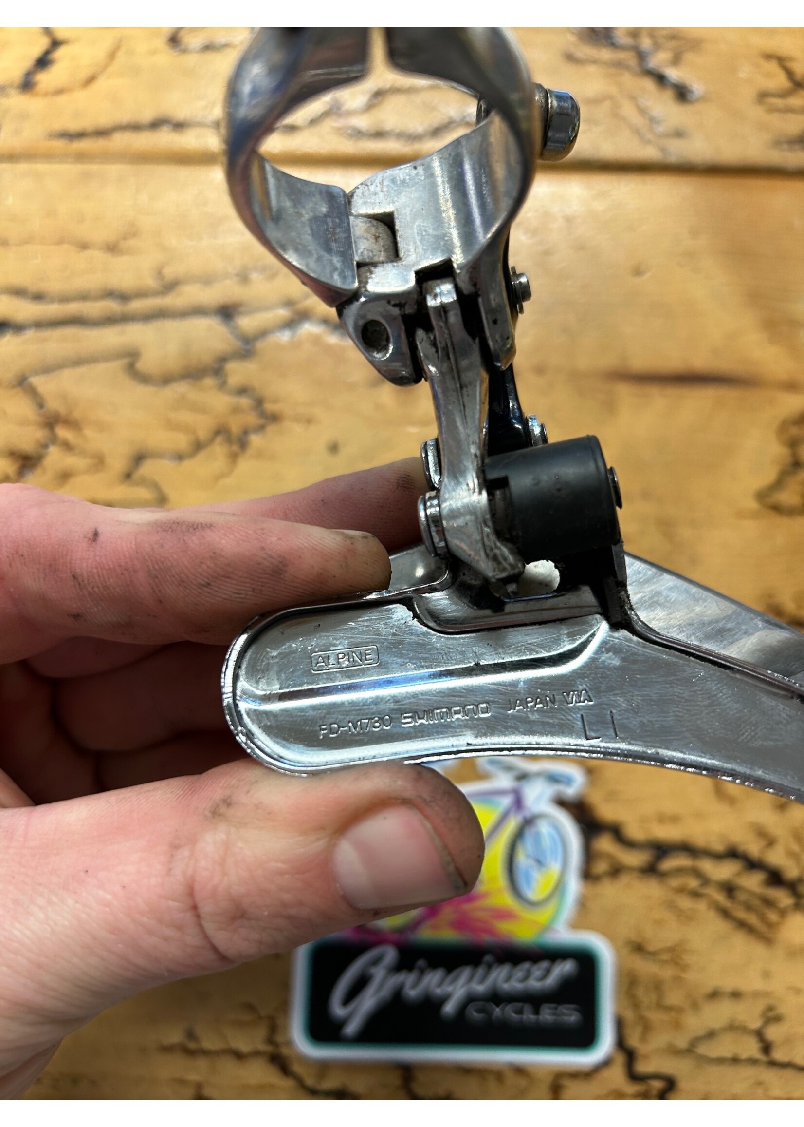 SHIMANO Shimano Deore XT FD-M730 28.6mm Bottom Pull Front Derailleur