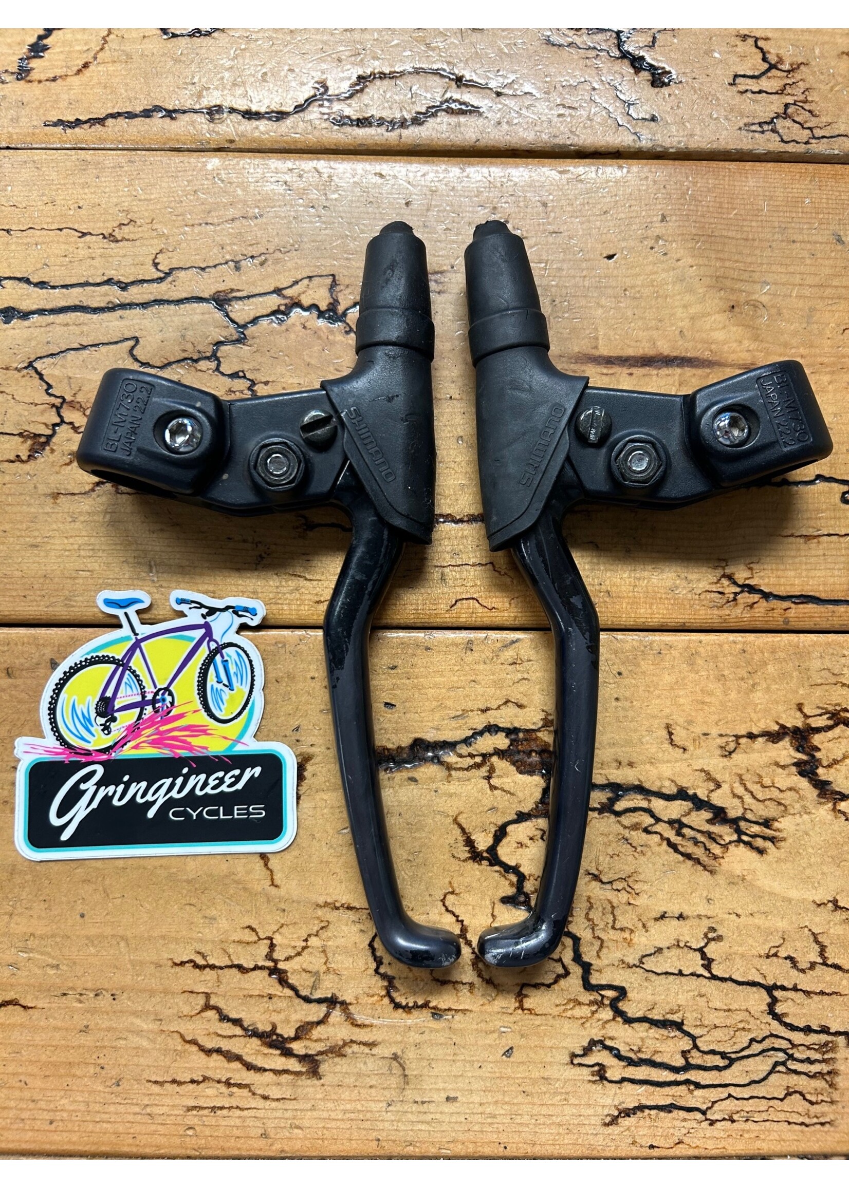SHIMANO Shimano Deore XT BL-M730 Brake Levers With Hoods