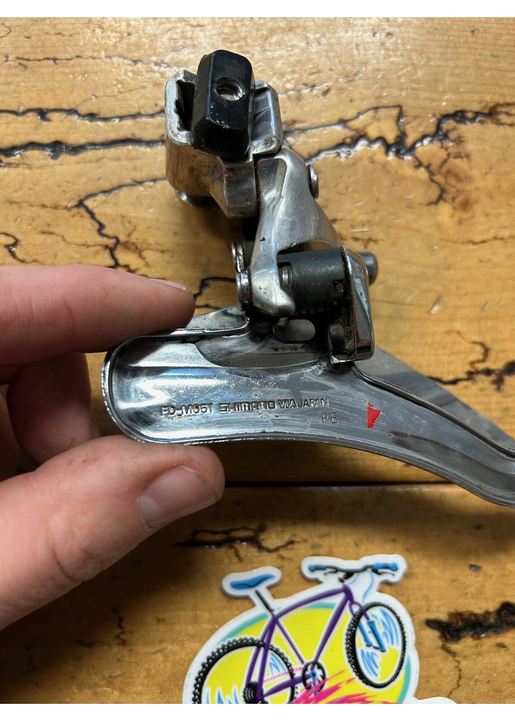 SHIMANO Shimano Deore DX FD-M651 Braze On Top Pull