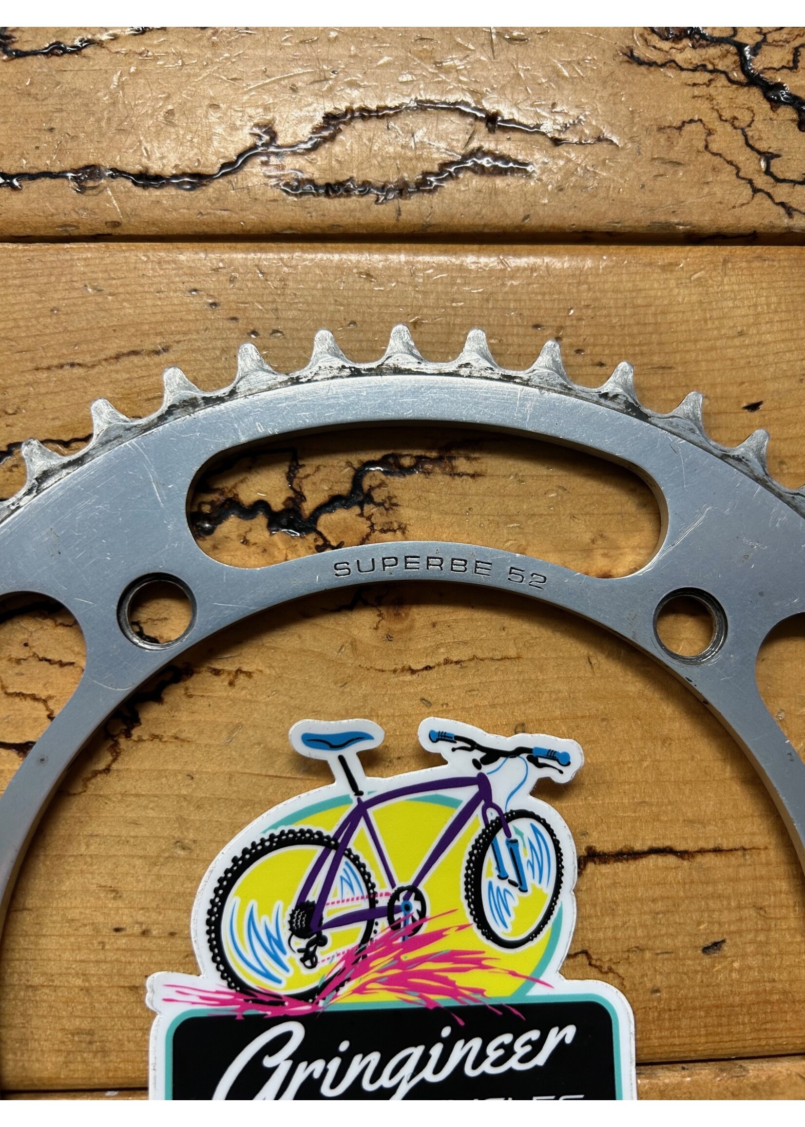 Suntour Suntour Superbe 52 Tooth 144 BCD Chainring