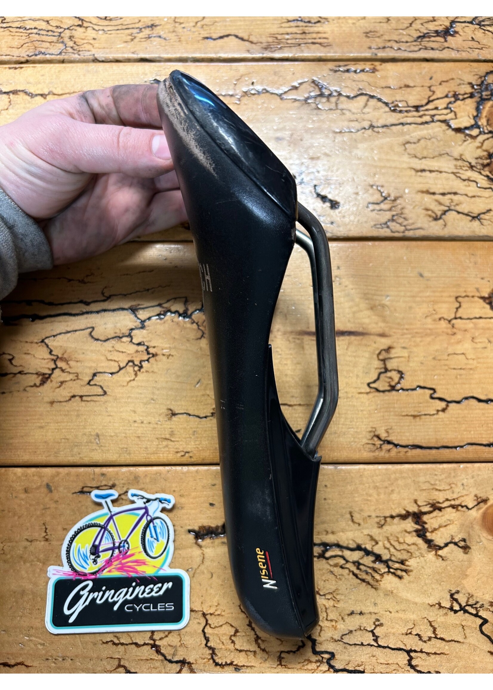 Fizik Fizik Nisene Twin Tech Titanium Railed Saddle