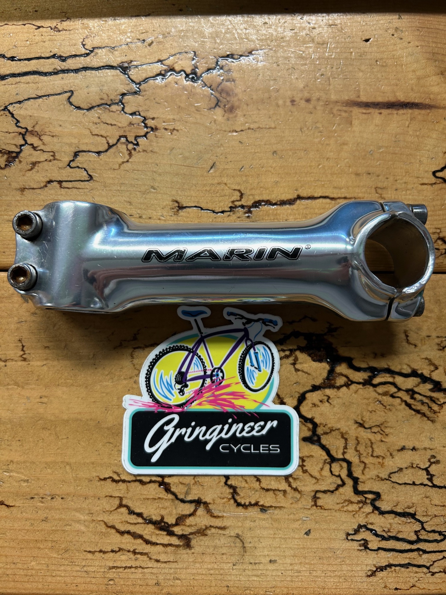 Marin 120mm 1 1/8 25.4mm Threadless Stem - Gringineer Cycles