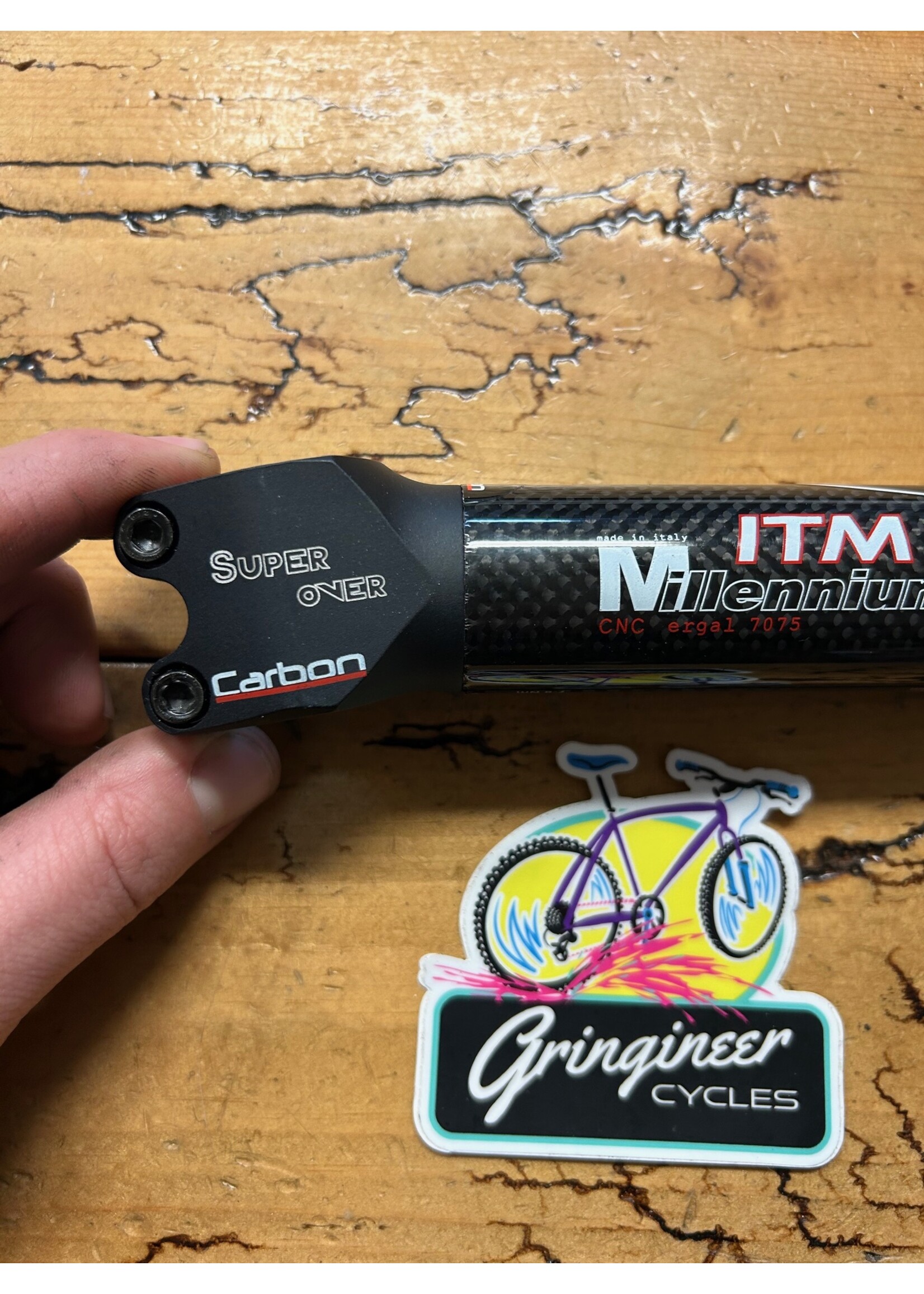 ITM ITM Millennium Carbon Super Over 140mm 1 1/8 31.8mm Stem