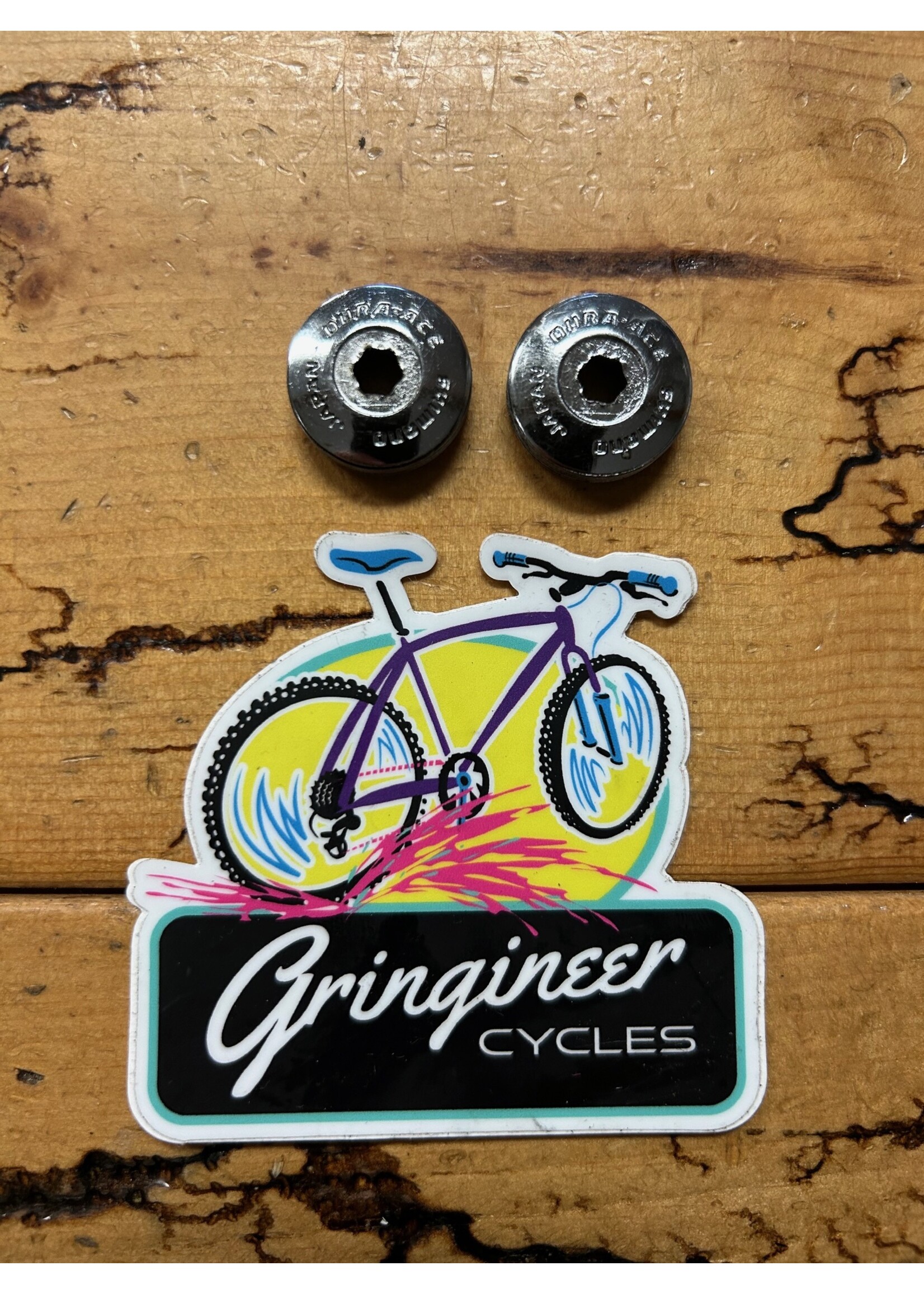 SHIMANO Shimano Dura Ace Crank Bolt Covers / Dust Caps