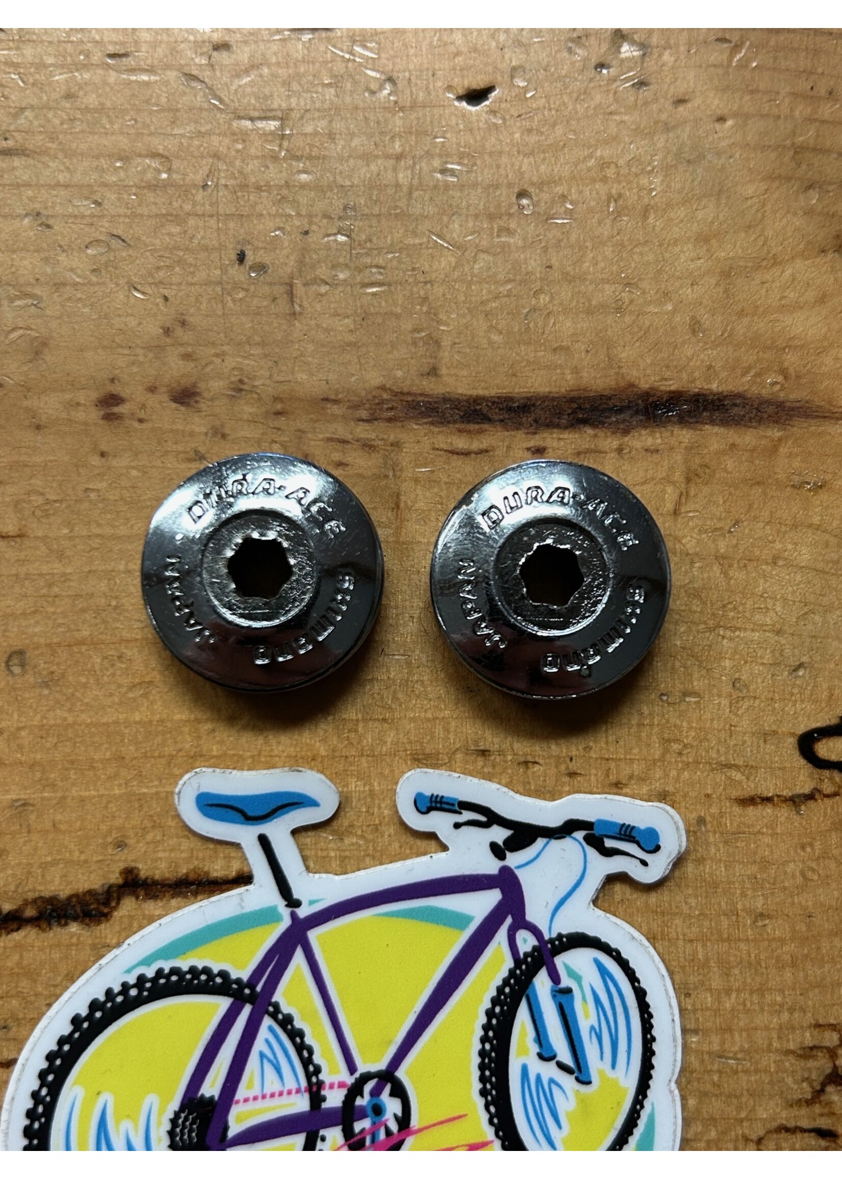 SHIMANO Shimano Dura Ace Crank Bolt Covers / Dust Caps