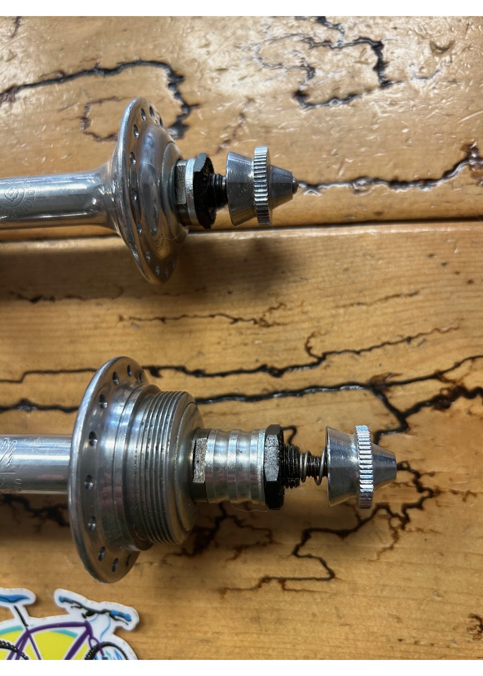 Campagnolo Campagnolo 32 Hole Quick Release Freewheel Hub Set