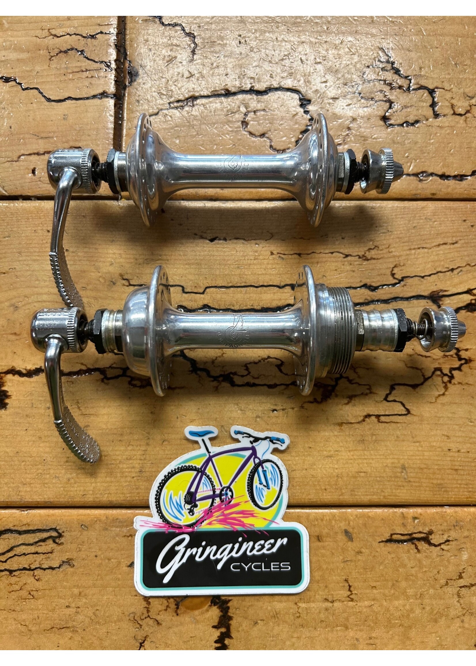 Campagnolo Campagnolo 32 Hole Quick Release Freewheel Hub Set