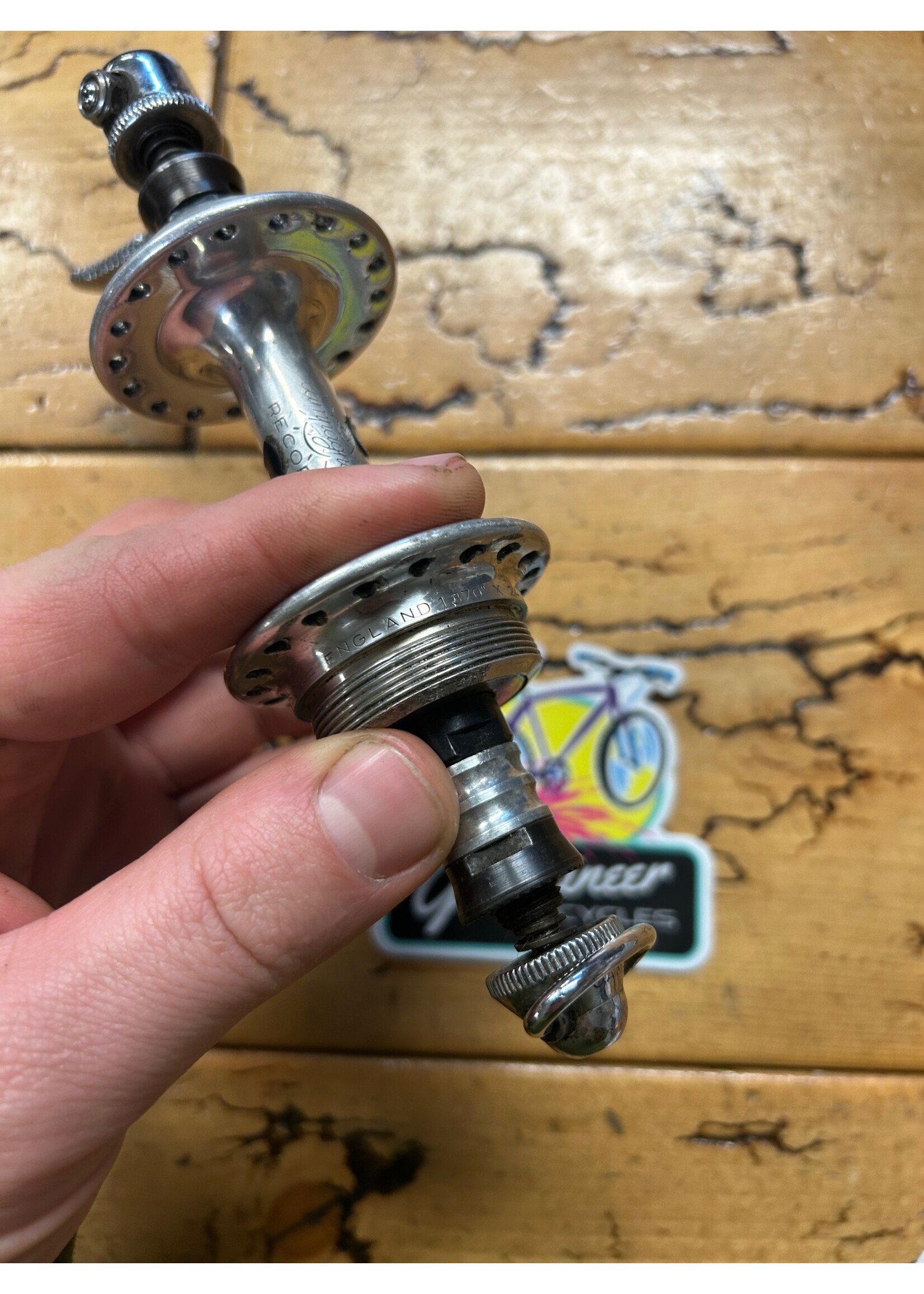 Campagnolo Campagnolo Record 1034 Low Flange Rear Hub With Skewer