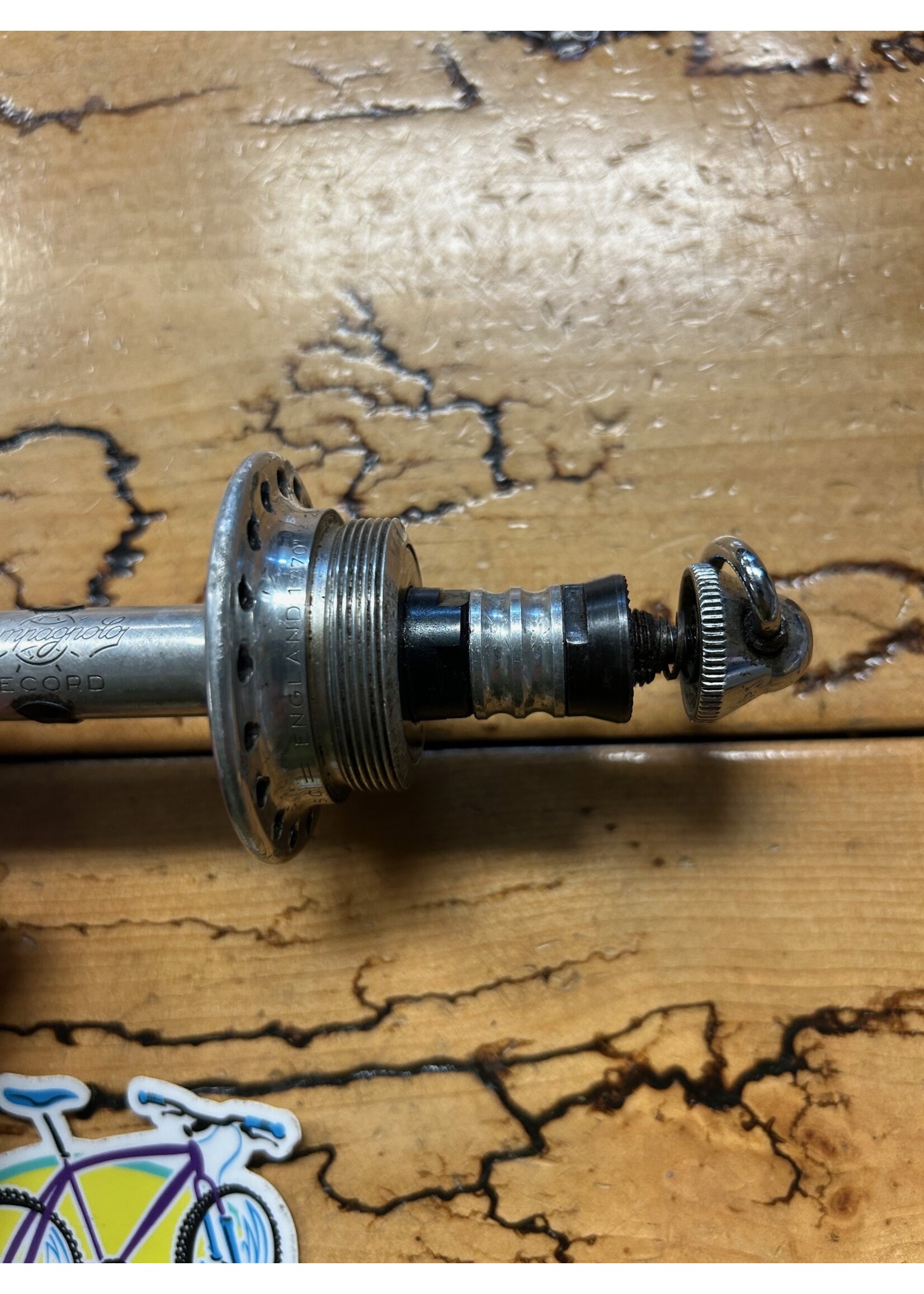 Campagnolo Campagnolo Record 1034 Low Flange Rear Hub With Skewer
