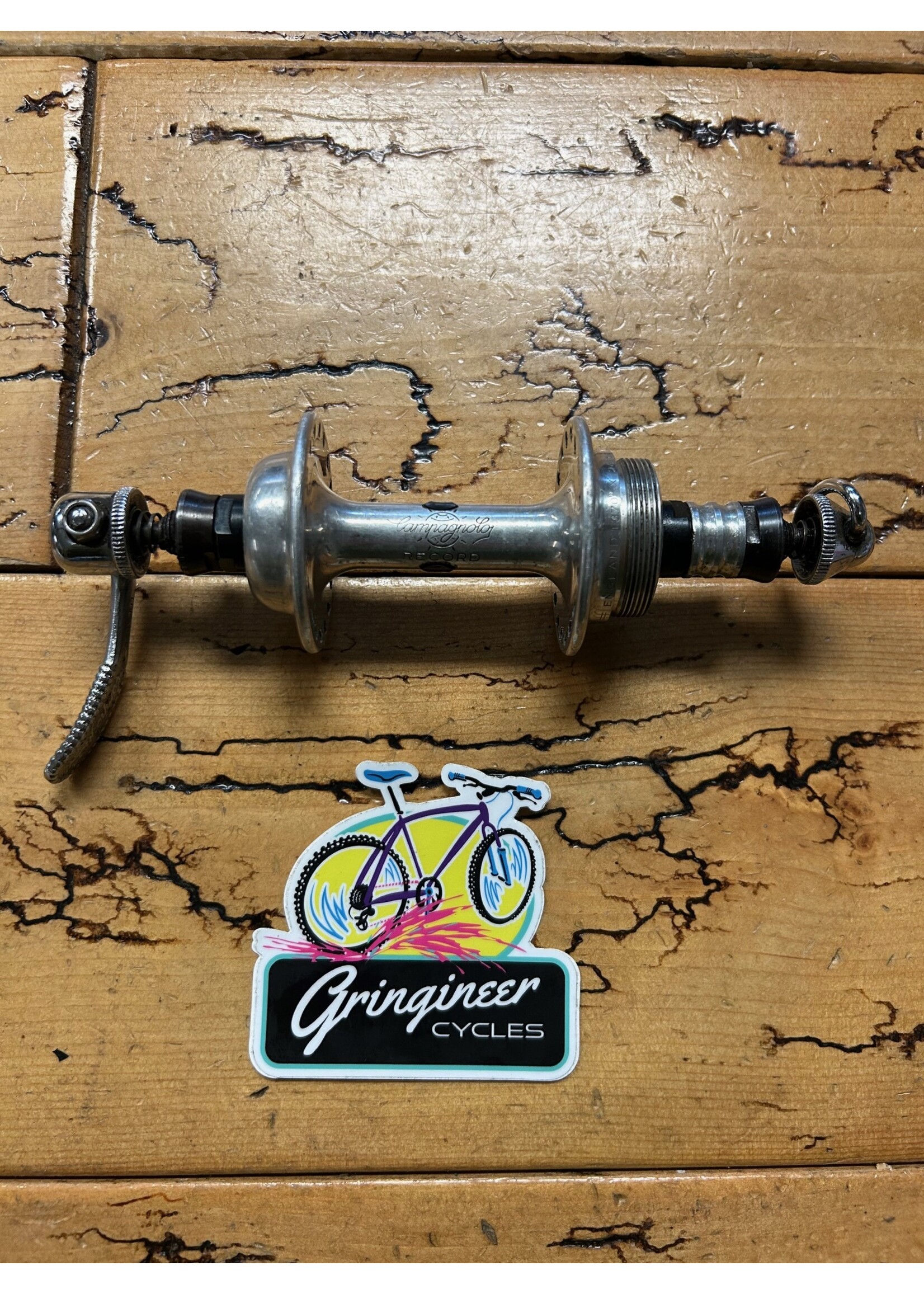 Campagnolo Campagnolo Record 1034 Low Flange Rear Hub With Skewer