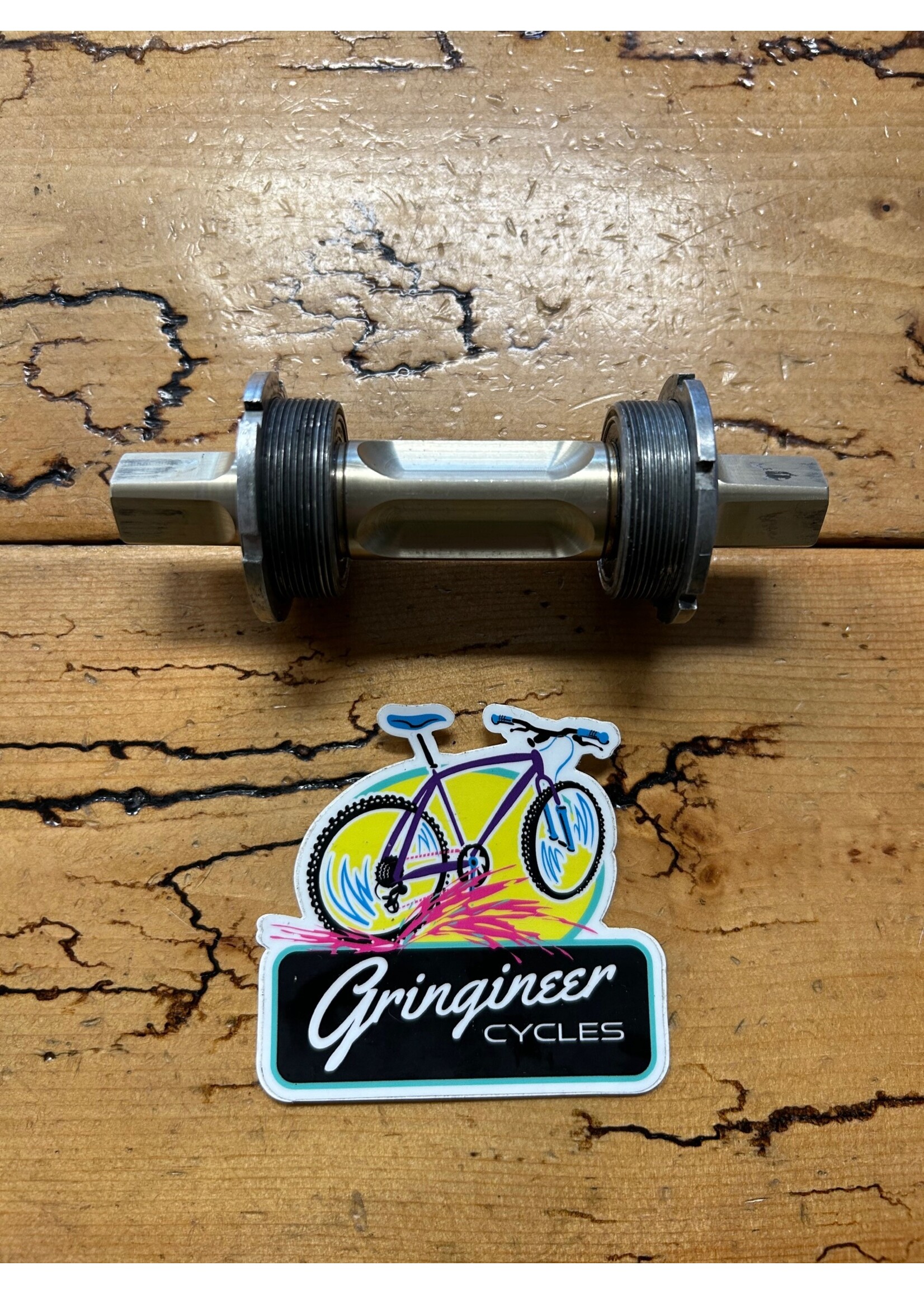 Sampson Sampson Stratics 123mm Titanium Square Taper Bottom Bracket