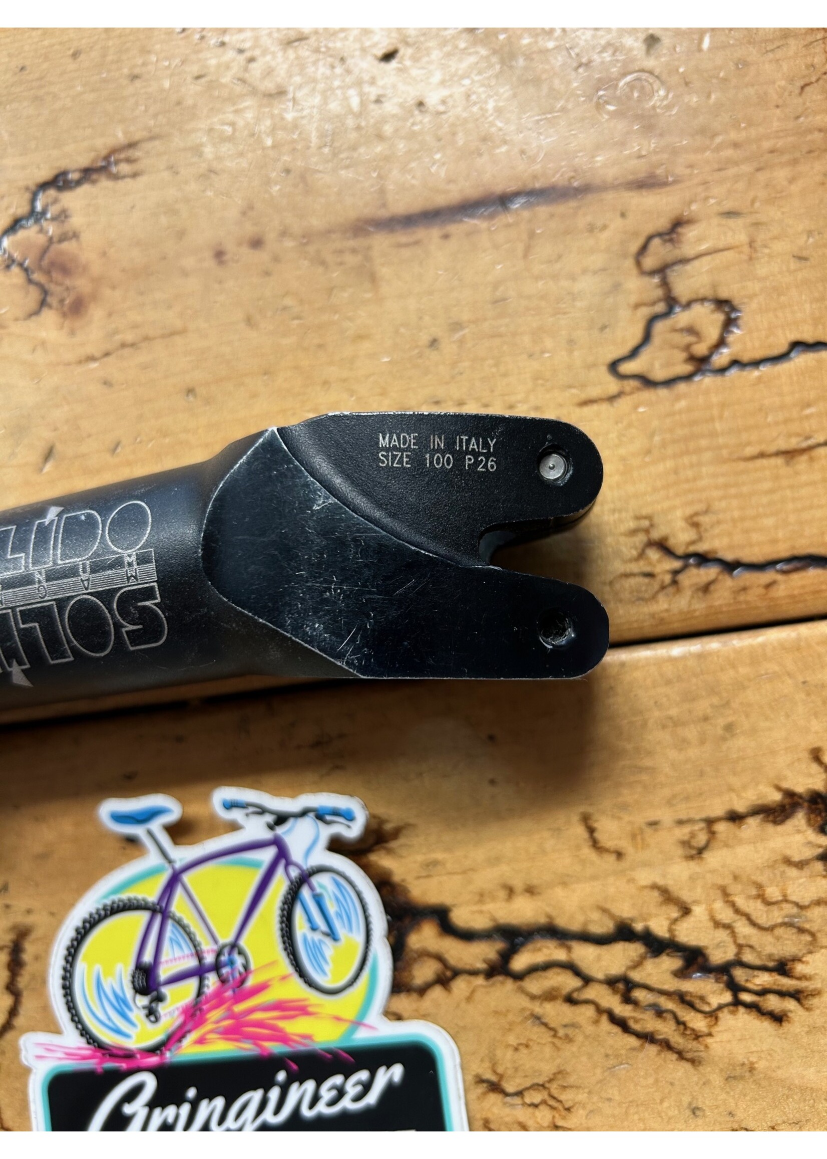 Cinelli Cinelli Solido 100mm 1 1/8 26.0mm Threadless Stem