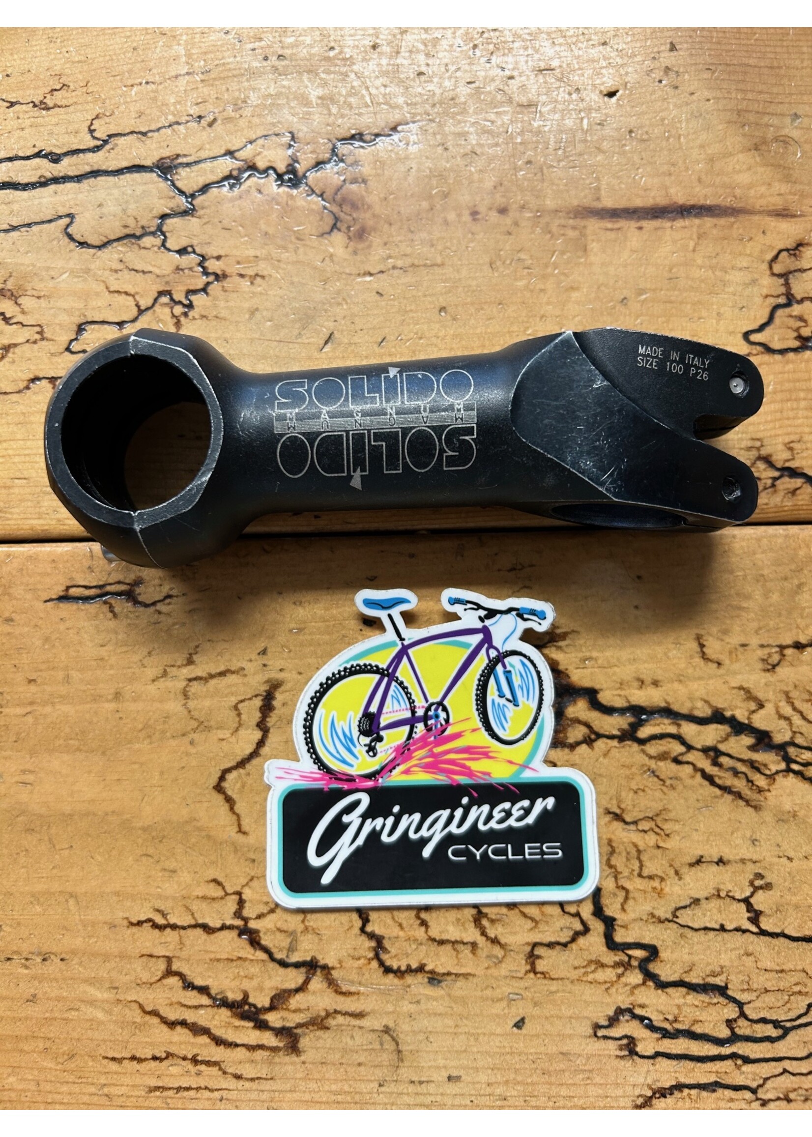 Cinelli Cinelli Solido 100mm 1 1/8 26.0mm Threadless Stem