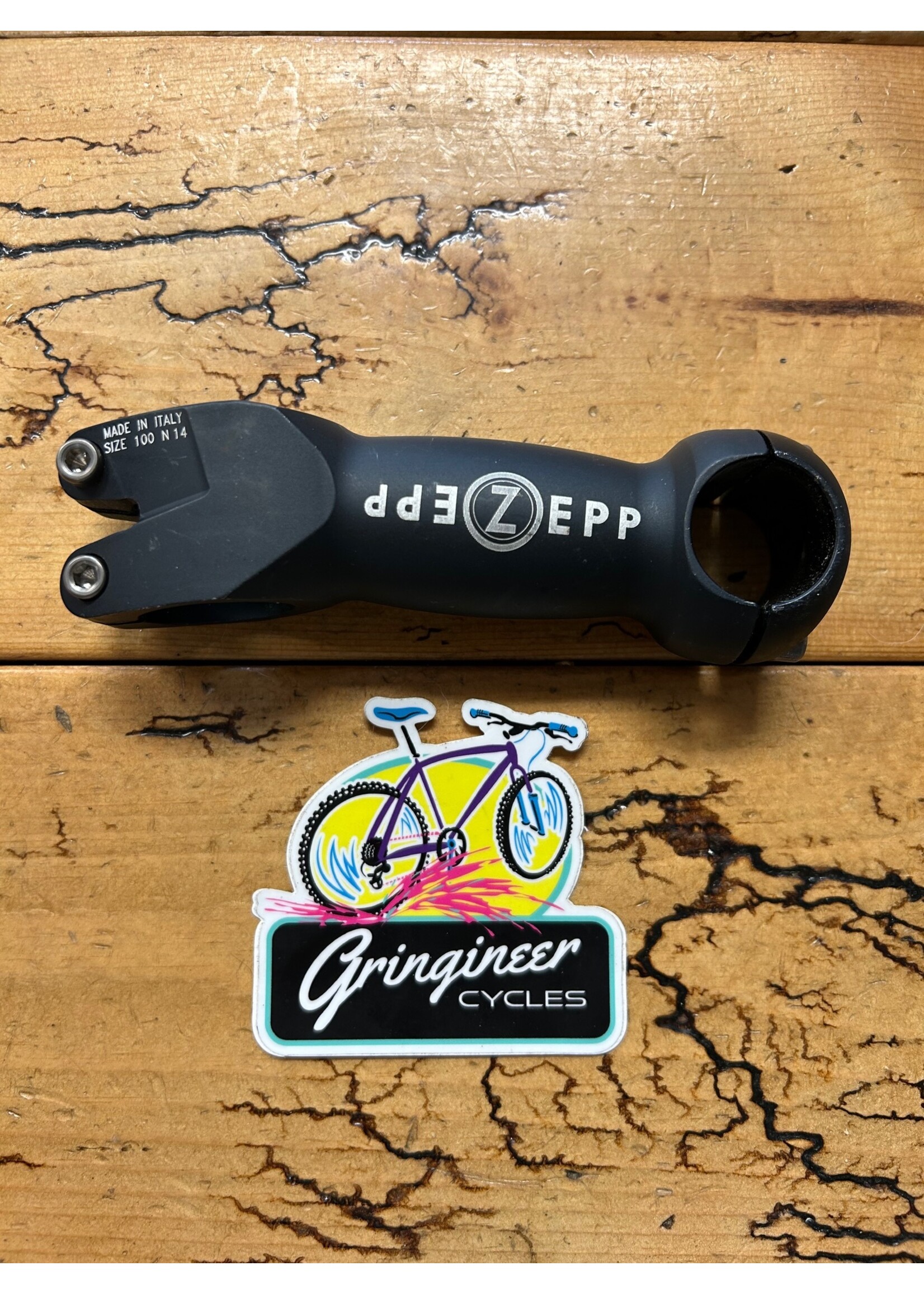 3T 3T Zepp 100mm 1 1/8 Inch 25.4mm Threadless Stem
