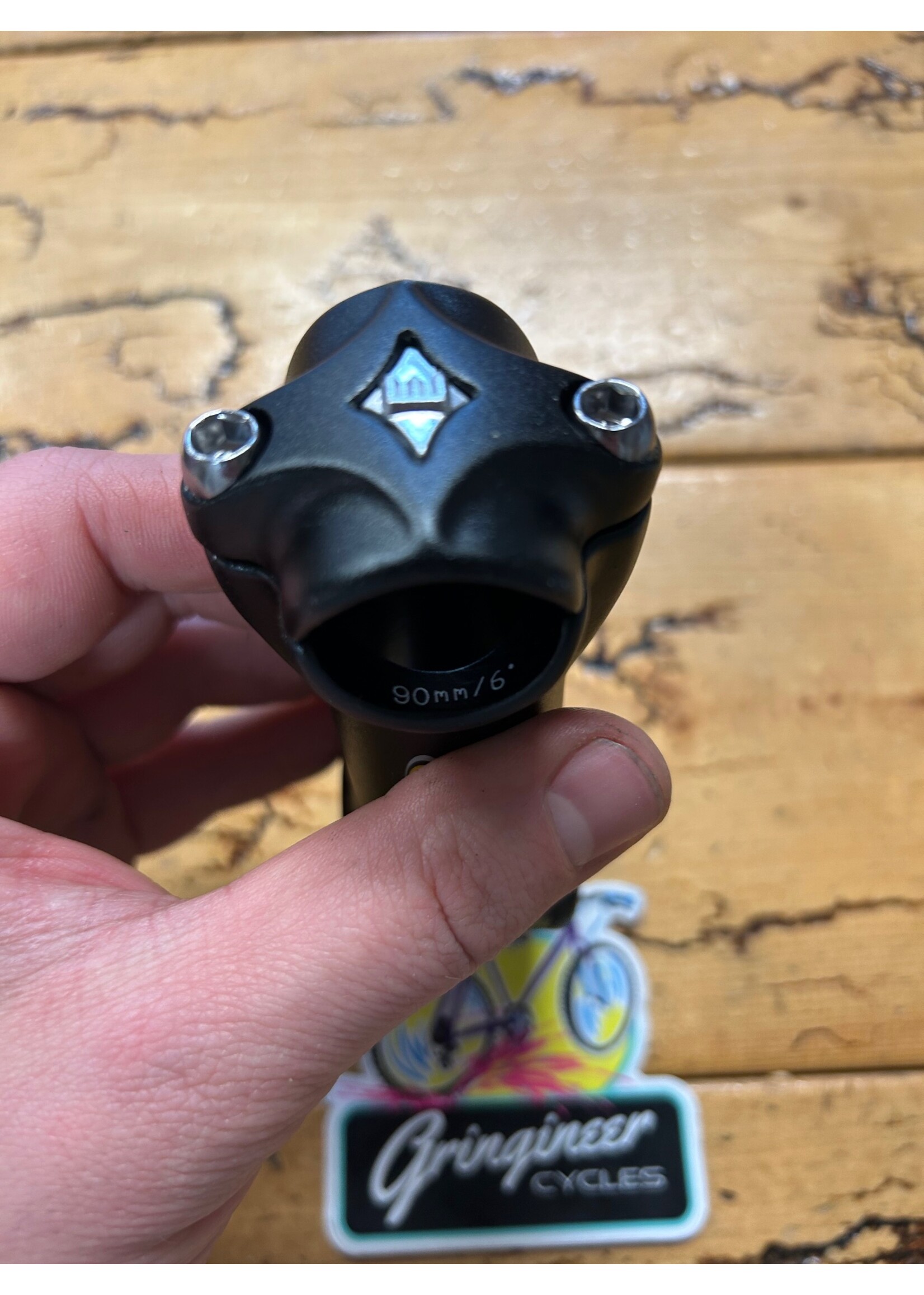 Easton Easton EA50 90mm 1 1/8 6 Degree 25.4mm Threadless Stem NOS