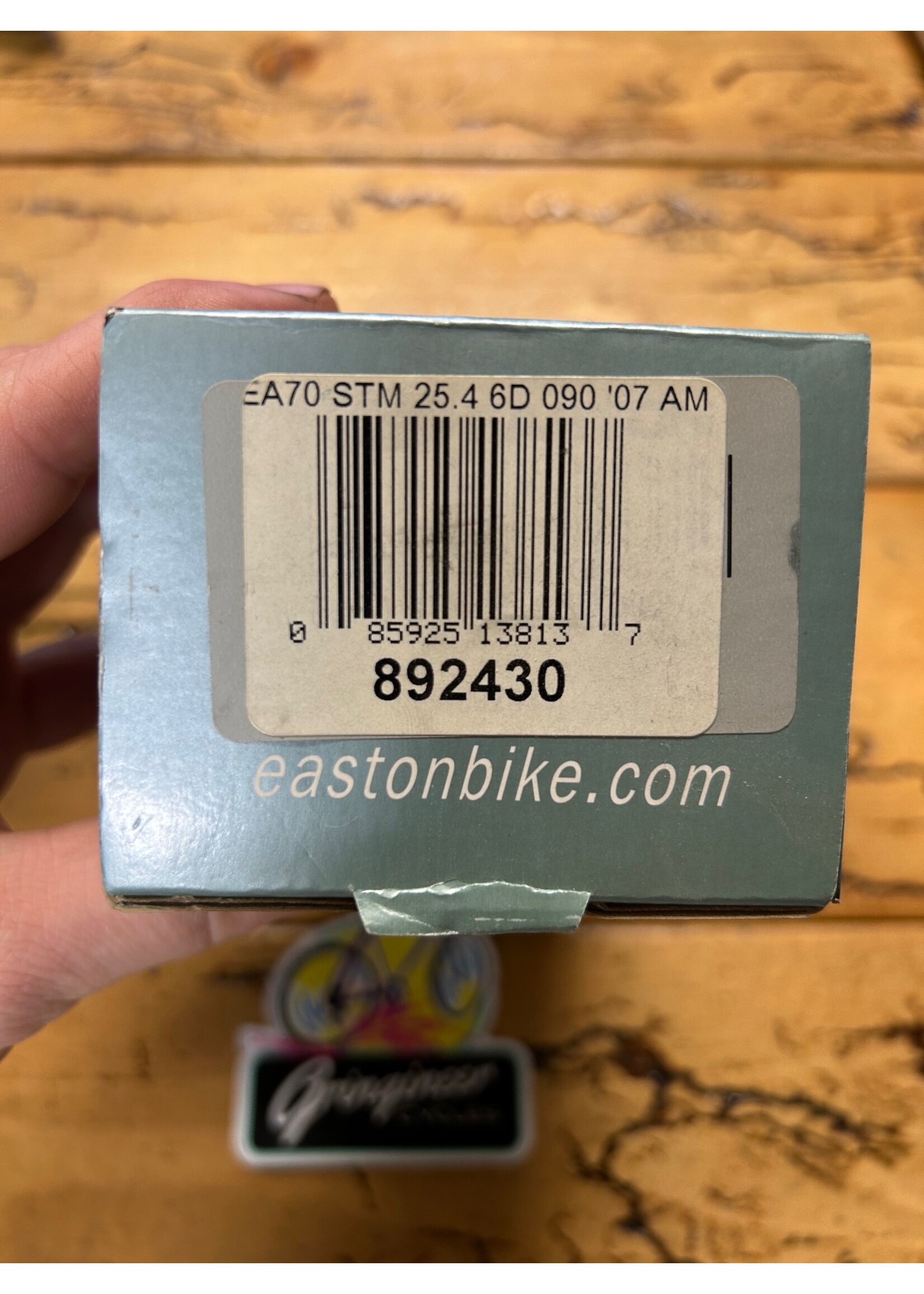 Easton Easton EA70 90mm 1 1/8 Inch 25.4mm Threadless Stem NOS
