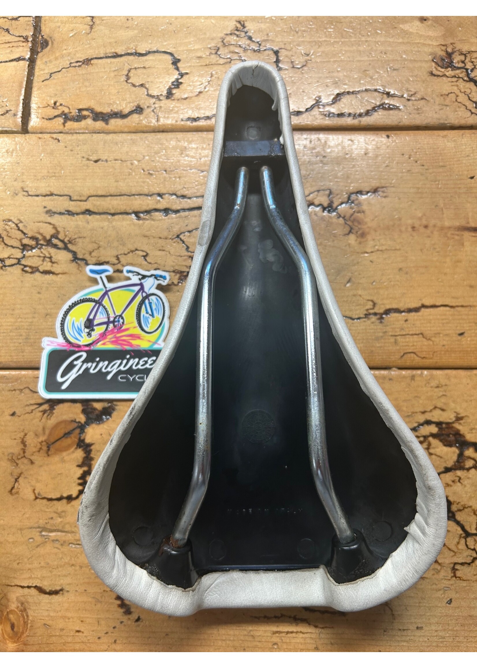 SELLE ITALIA Selle Italia Turbo 1989 White Saddle