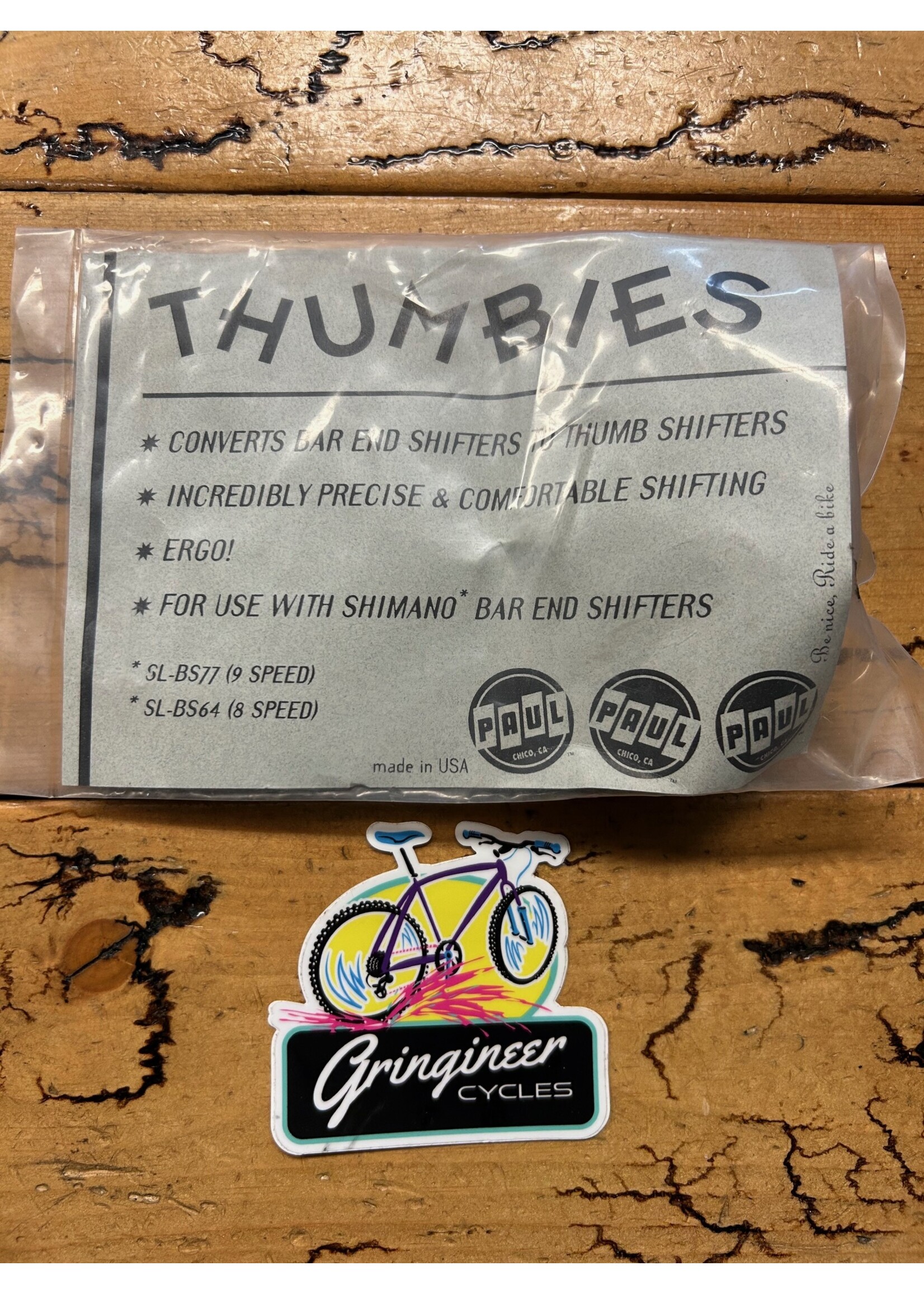 Paul Components Paul Component Thumbies For Shimano Bar Ends