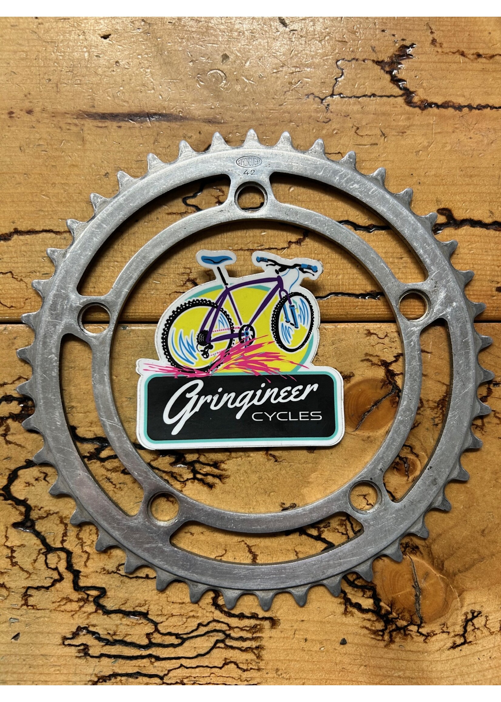 Stronglight Stronglight 42 Tooth 5 Bolt 122 BCD Chainring