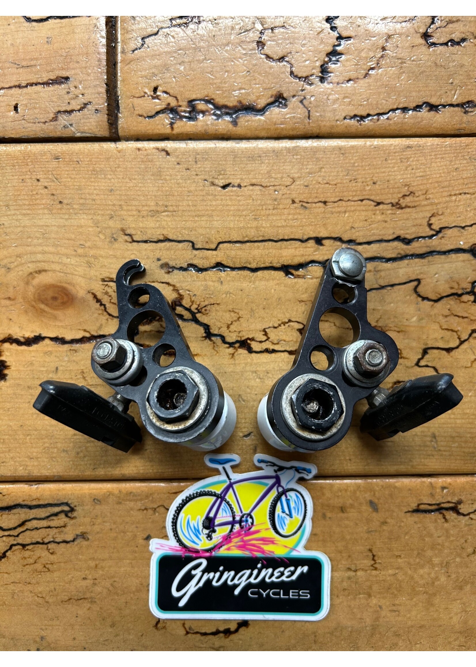 Scott Pederson Scott Pederson Self Energizing White and Black Cantilever Brake